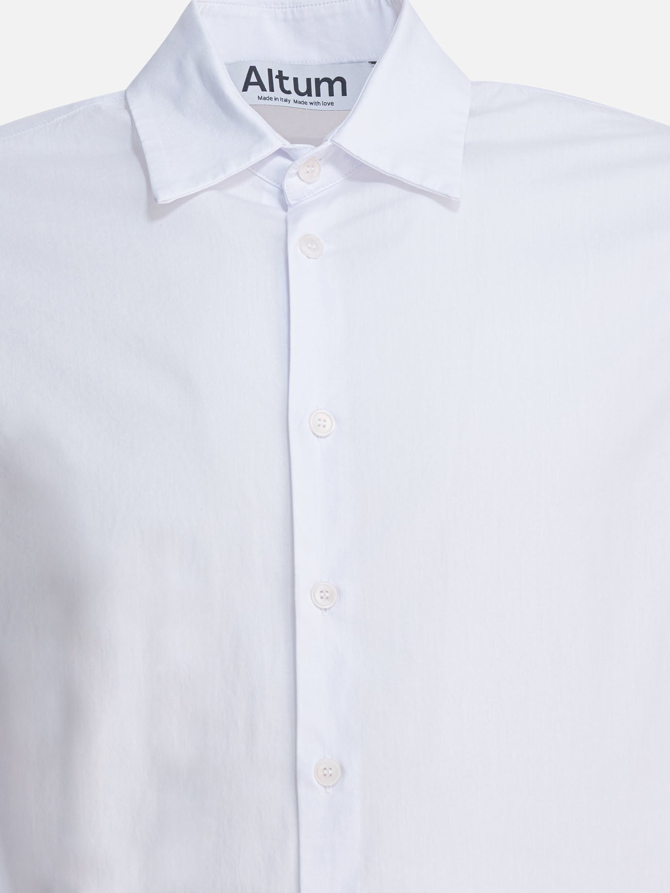 Formal shirts Solid colour  White - Altum Men | PDP | VIETTI Online Store | thumbnail_3