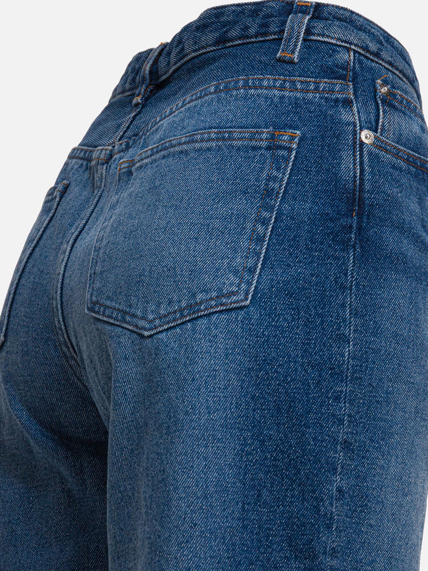 A.P.C. &quot;Elisabeth&quot; Jeans 10916831_26 Blue thumbnail_4