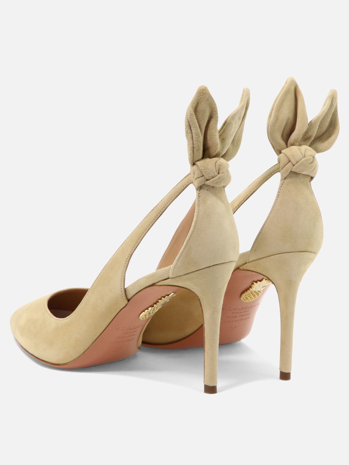Pumps 100% suede - 100% leather  Beige - Aquazzura Women | PDP | VIETTI Online Store | thumbnail_4