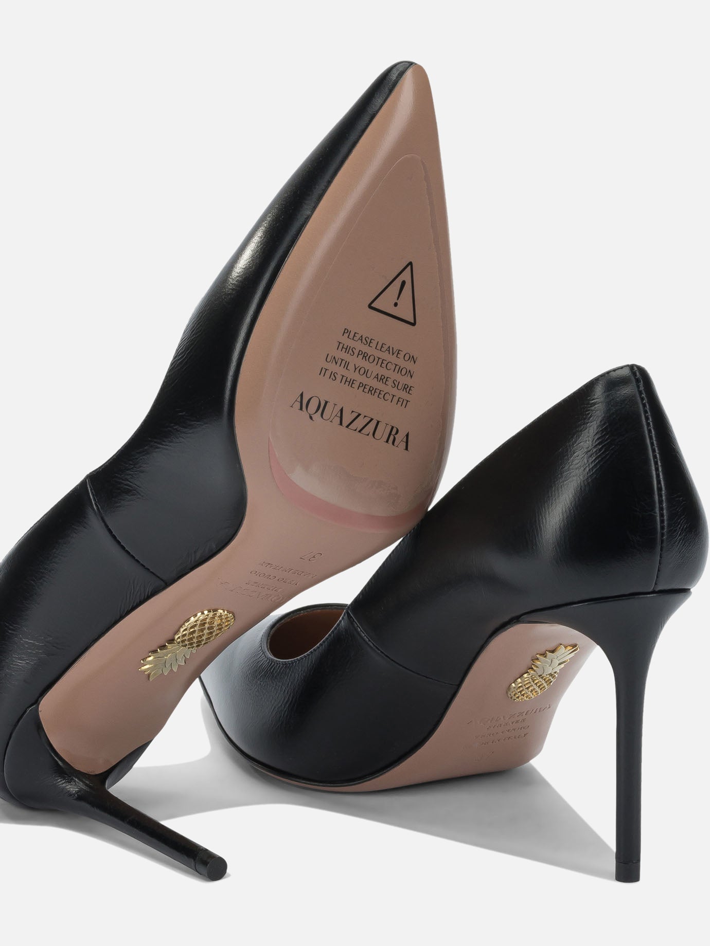 Pumps 100% calf leather - 100% calf leather  Black - Aquazzura Women | PDP | VIETTI Online Store | thumbnail_5