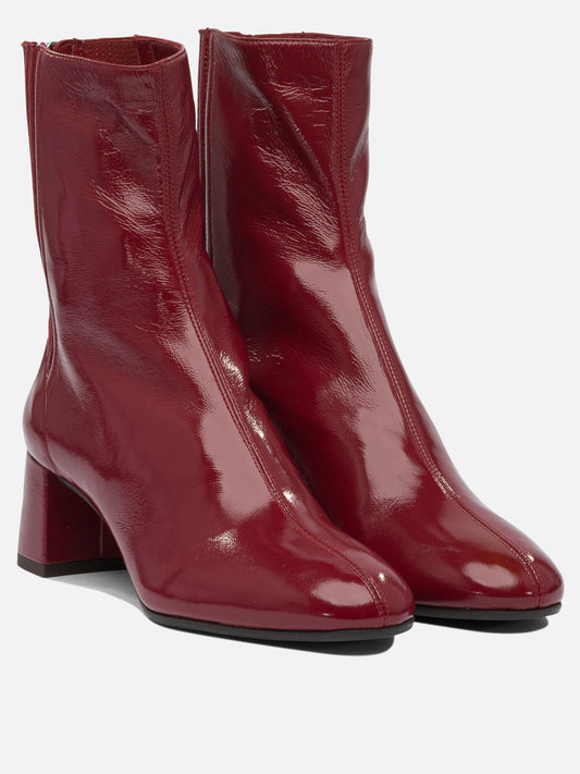 Zipped boots 95% lamb leather 5% polyester - 100% calf leather  Red - Aquazzura Women | PLP | VIETTI Online Store | 2
