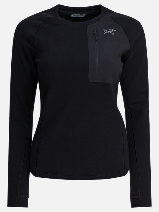 Crewneck sweaters Logo  Black - Arc'teryx Women | PDP | VIETTI Online Store 
