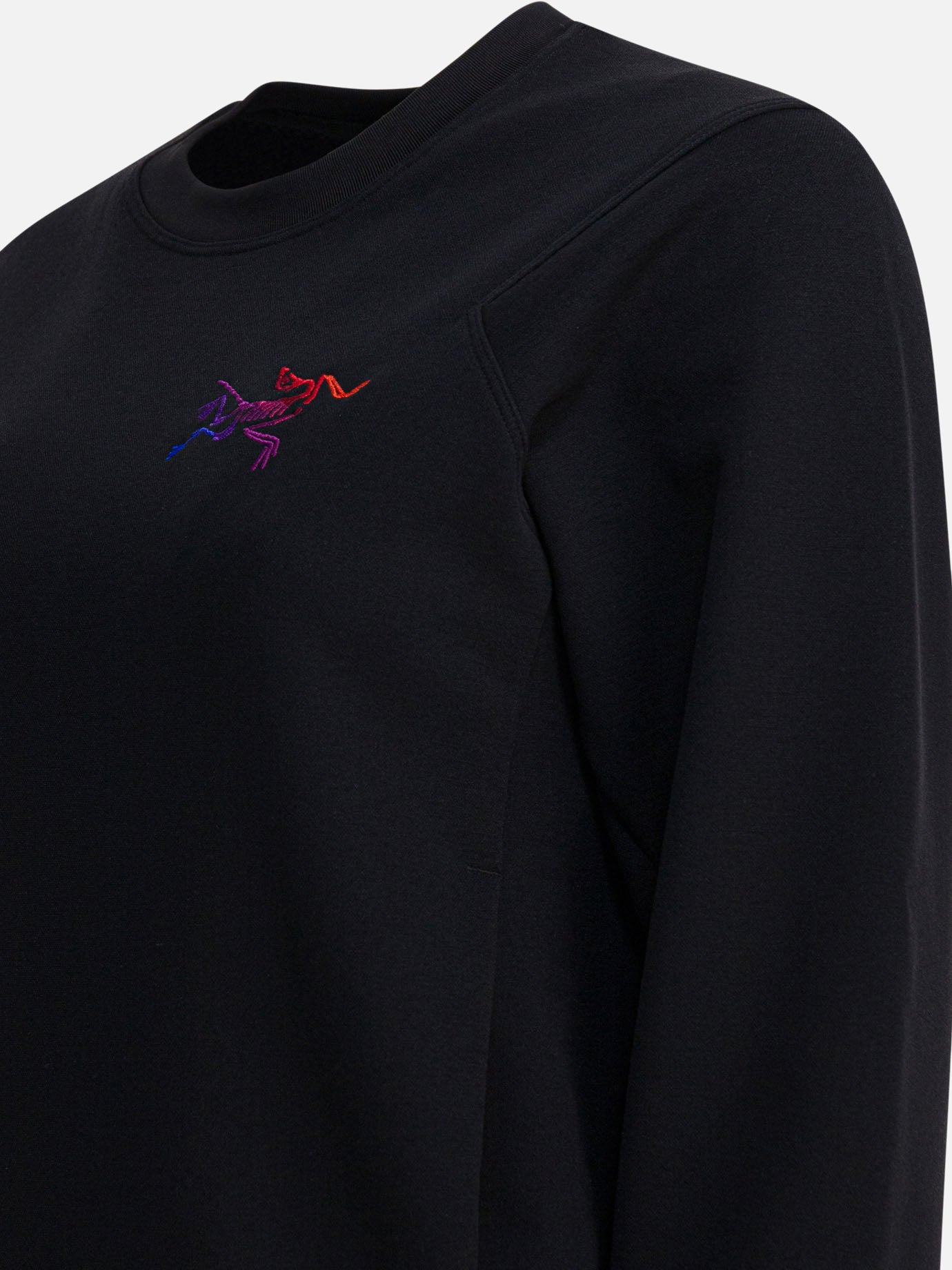 Crewnecks Logo  Black - Arc'teryx Women | PDP | VIETTI Online Store | Zoom-Modal_4
