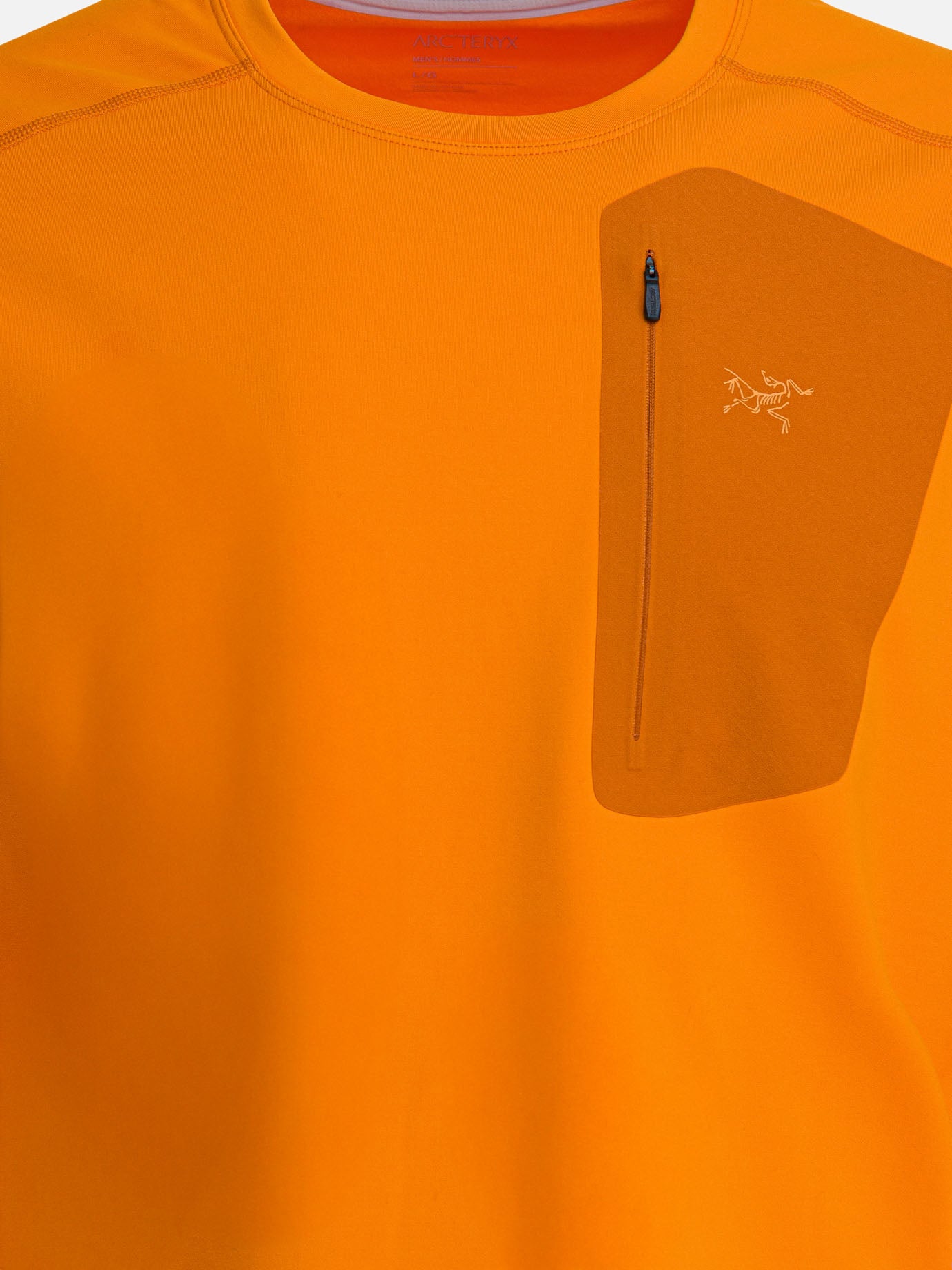 Crewneck t-shirts Solid colour  Orange - Arc'teryx Men | PDP | VIETTI Online Store | Zoom-Modal_3
