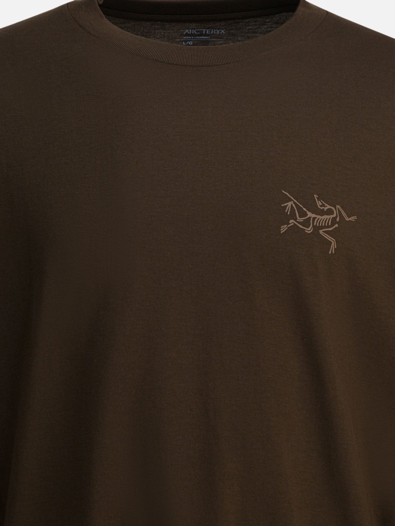 Crewneck t-shirts Logo  Brown - Arc'teryx Men | PDP | VIETTI Online Store | Zoom-Modal_3
