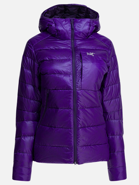 Down jackets Logo  Purple - Arc'teryx Women | PDP | VIETTI Online Store 
