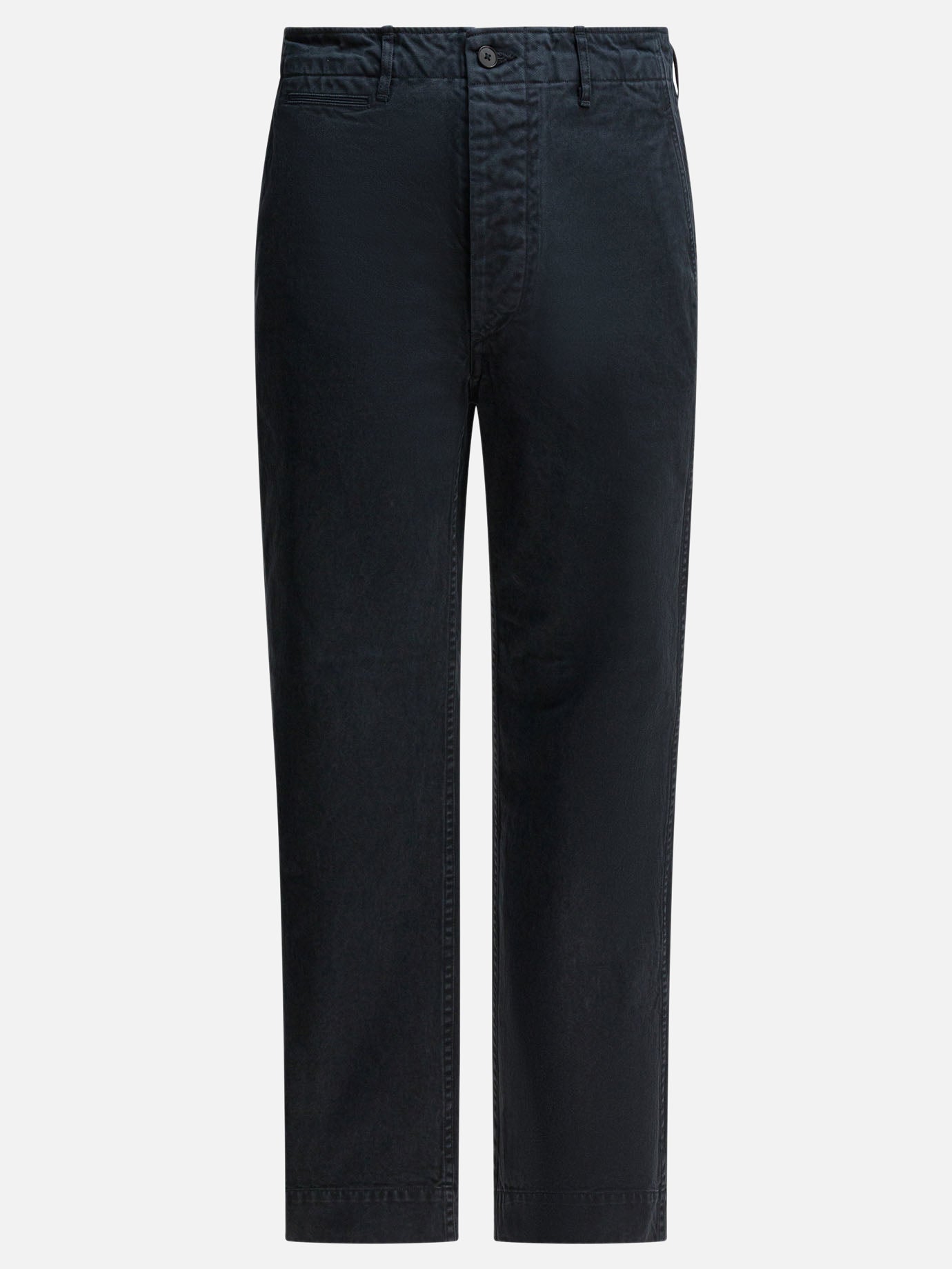 Leisure trousers Solid colour  Black - Auralee Men | PDP | VIETTI Online Store | Zoom-Modal
