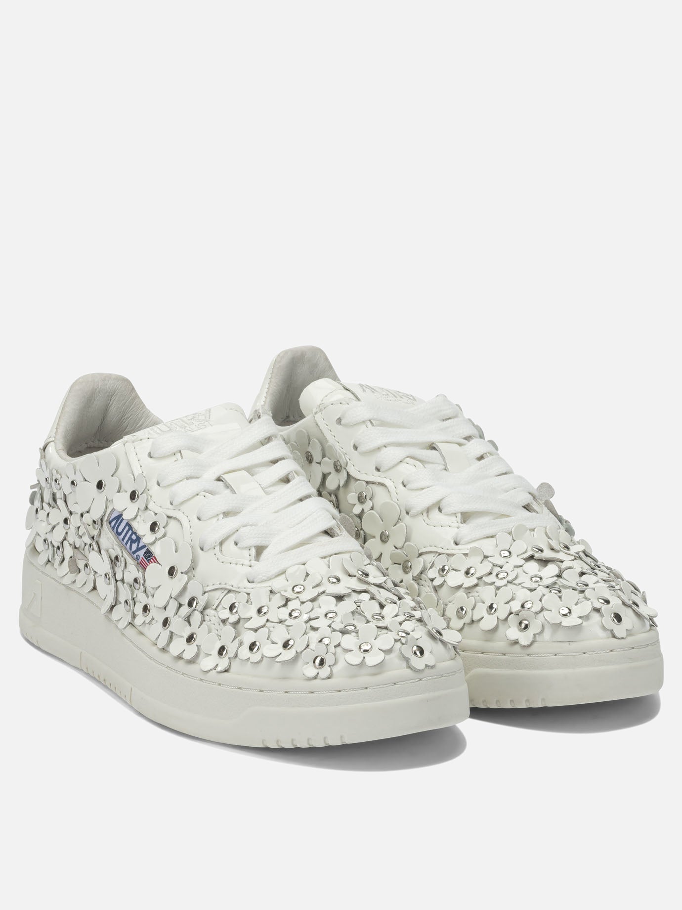 Low top sneakers 100% cow leather - 100% rubber  White - Autry Women | PDP | VIETTI Online Store | Zoom-Modal_2
