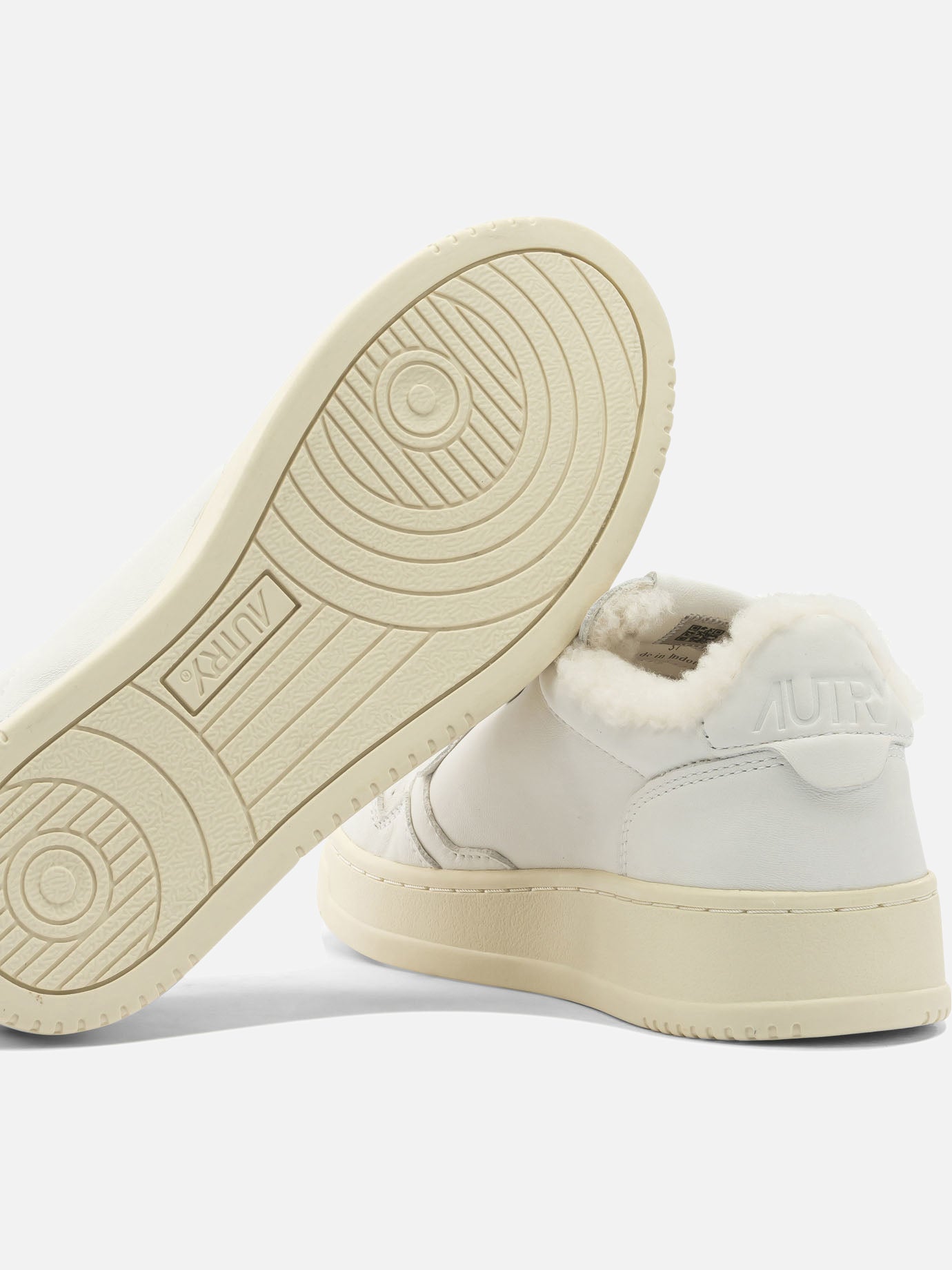 Low top sneakers 100% cow leather - 100% rubber  White - Autry Women | PDP | VIETTI Online Store | thumbnail_5