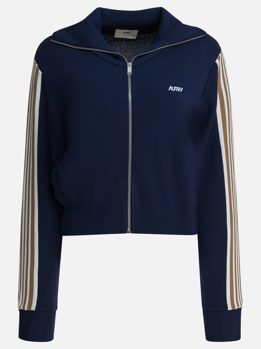 Full zip sweatshirts Logo  Blue - Autry Women | PDP | VIETTI Online Store 
