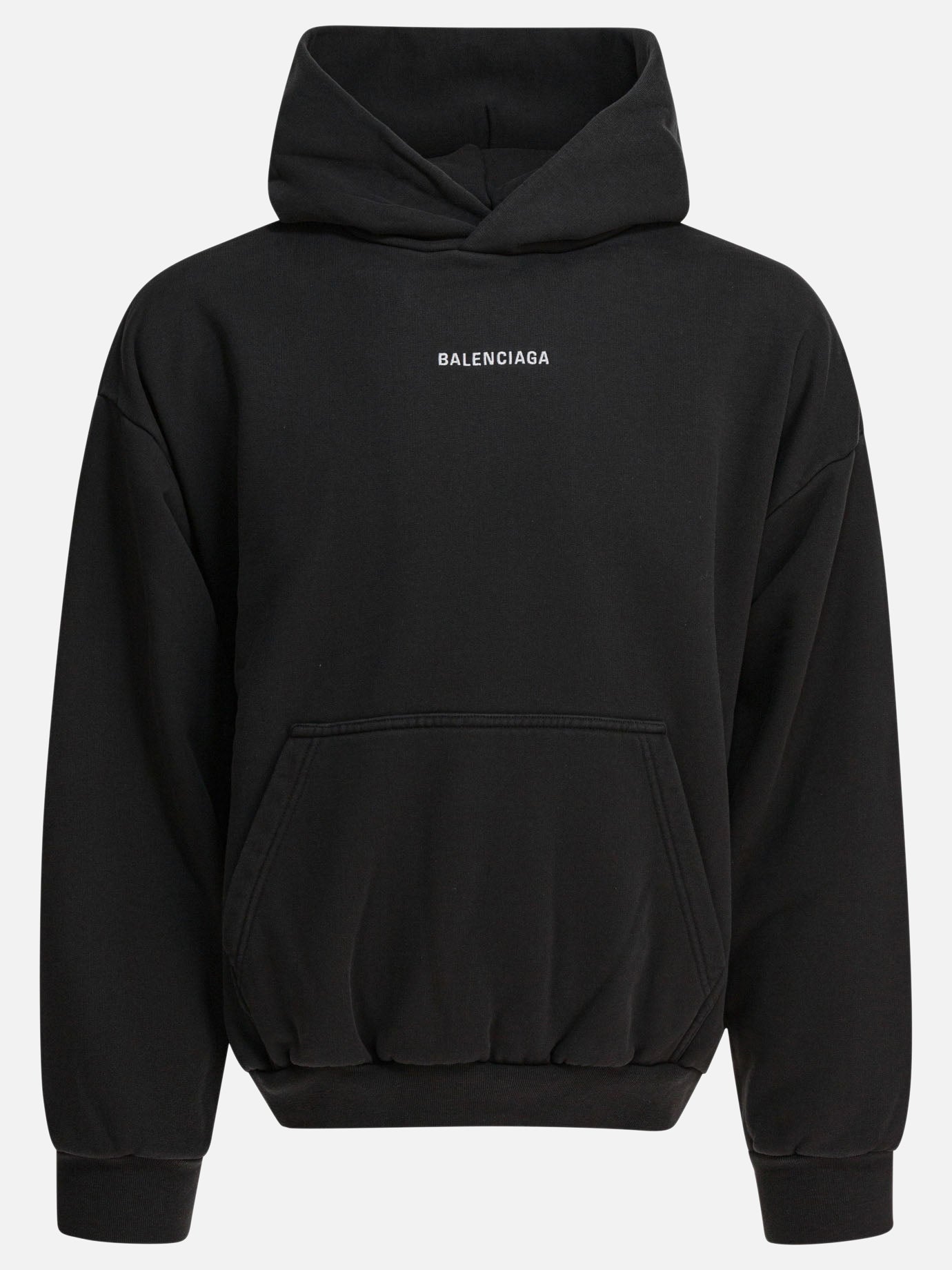 Hoodies Logo  Black - Balenciaga Men | PDP | VIETTI Online Store | thumbnail