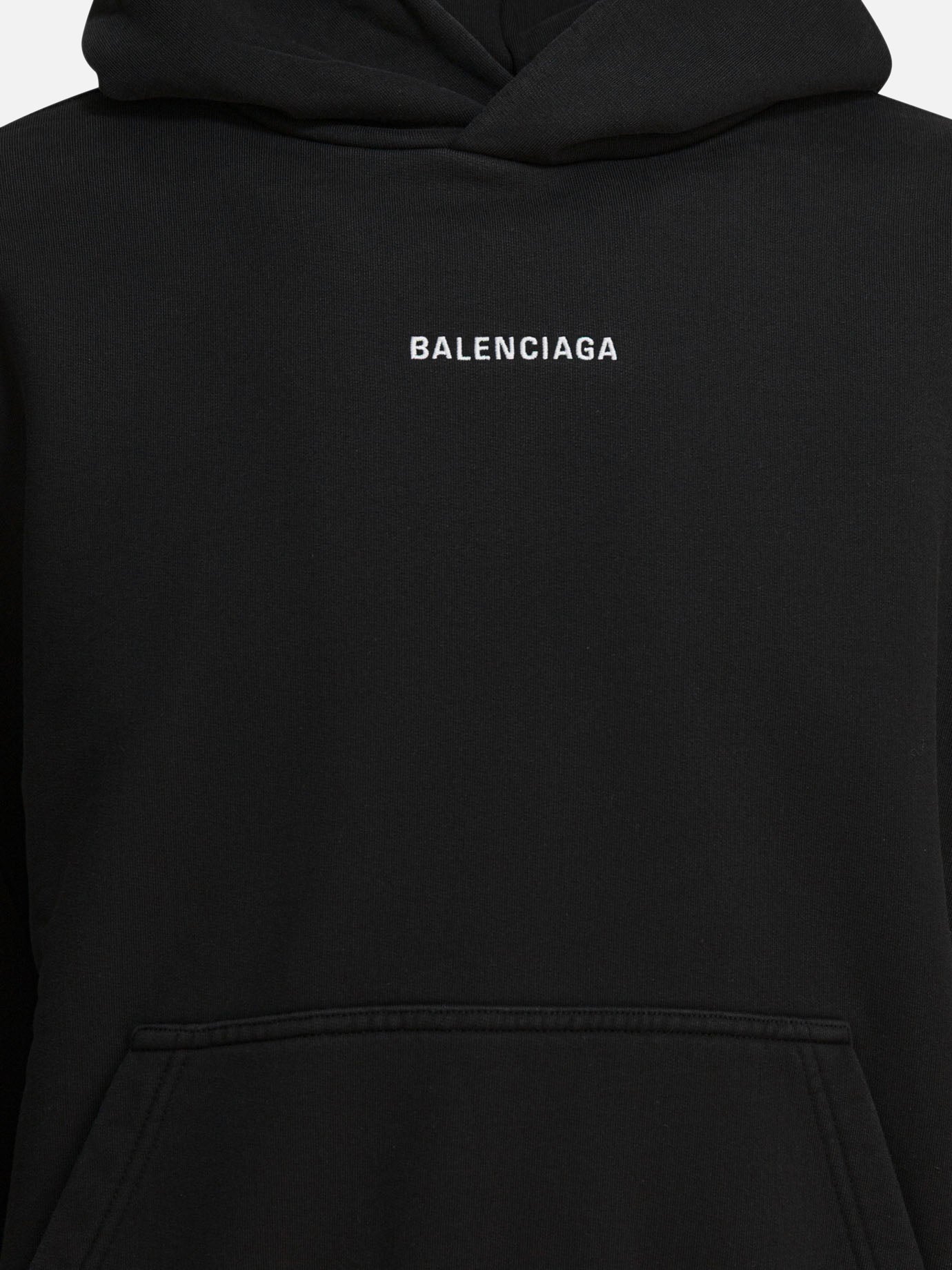 Hoodies Logo  Black - Balenciaga Men | PDP | VIETTI Online Store | thumbnail_3