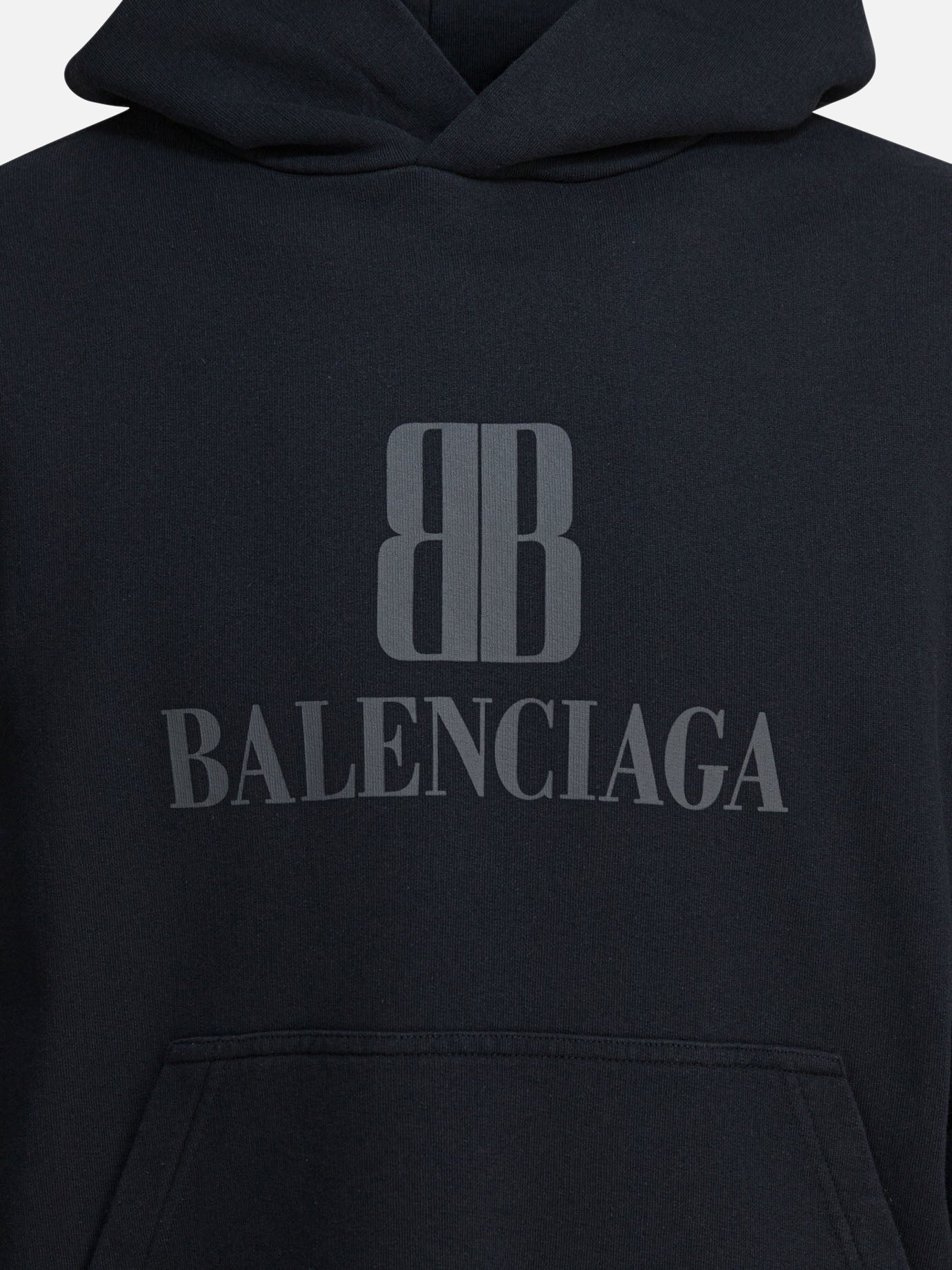 Hoodies Logo  Black - Balenciaga Men | PDP | VIETTI Online Store | thumbnail_3