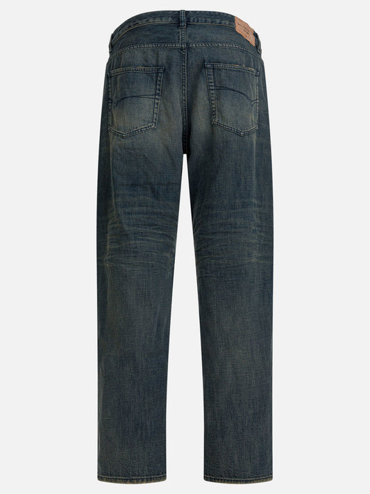 Wide-leg jeans Solid colour  Blue - Balenciaga Men | PLP | VIETTI Online Store | 2
