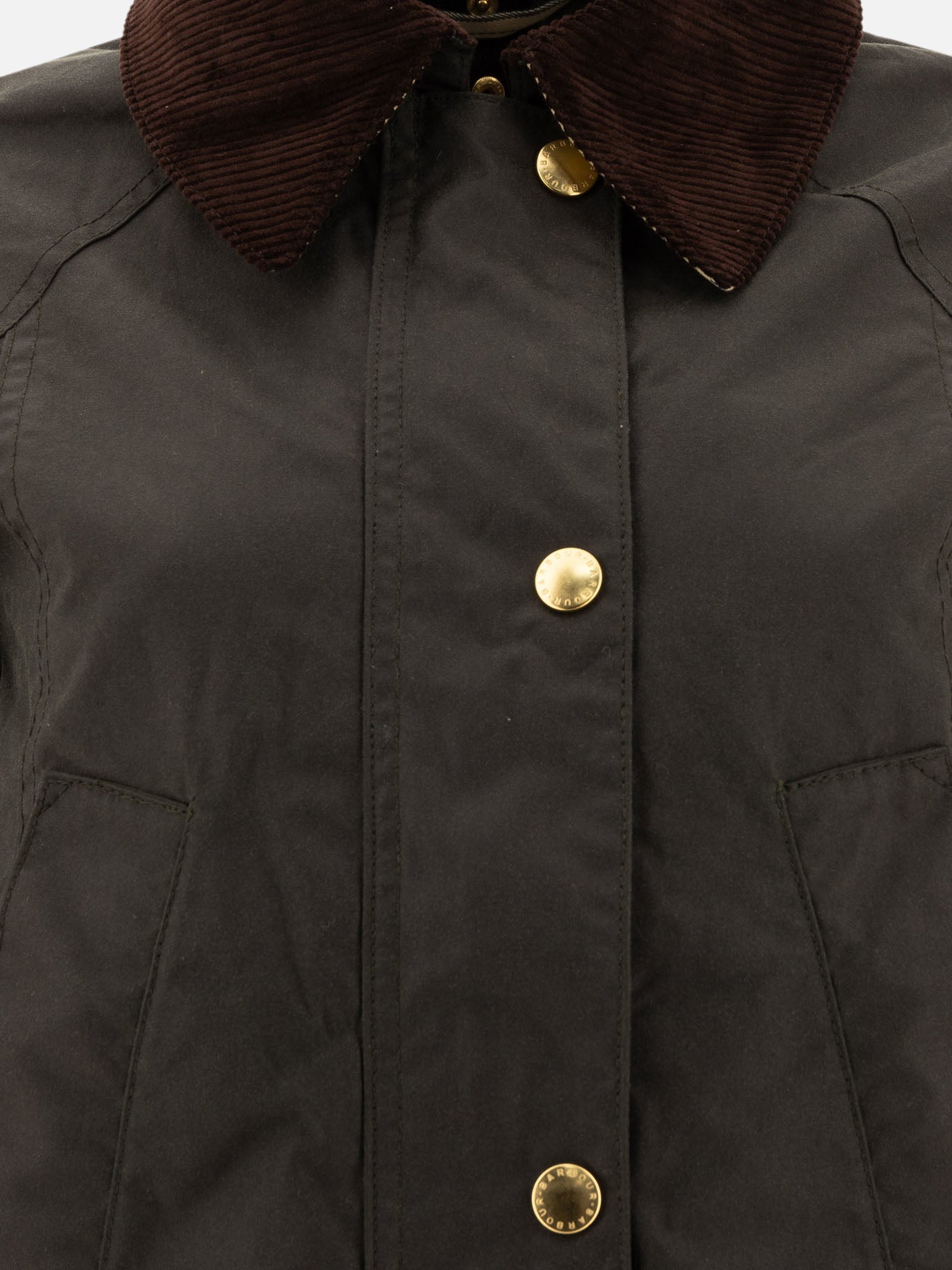 Quilted & Utility Jackets Solid colour  Green - Barbour Women | PDP | VIETTI Online Store | thumbnail_3