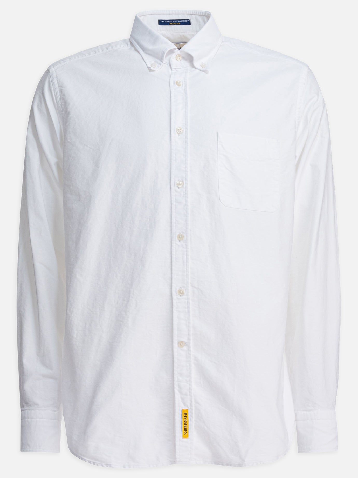 Casual shirts Solid colour  White - BD BAGGIES Men | PDP | VIETTI Online Store | Zoom-Modal

