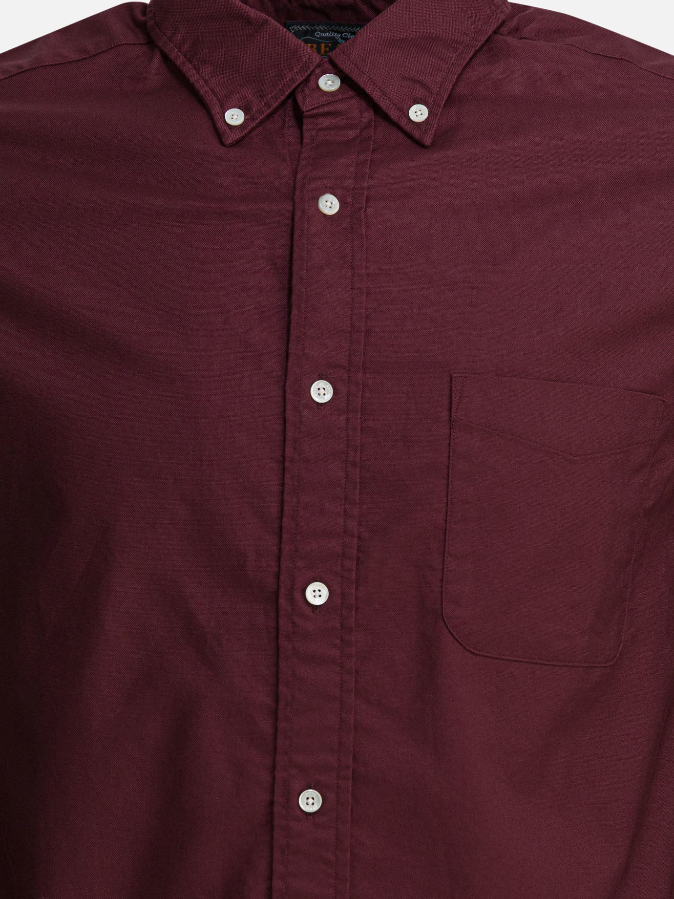 Casual shirts Solid colour  Bordeaux - Beams Plus Men | PDP | VIETTI Online Store | thumbnail_3