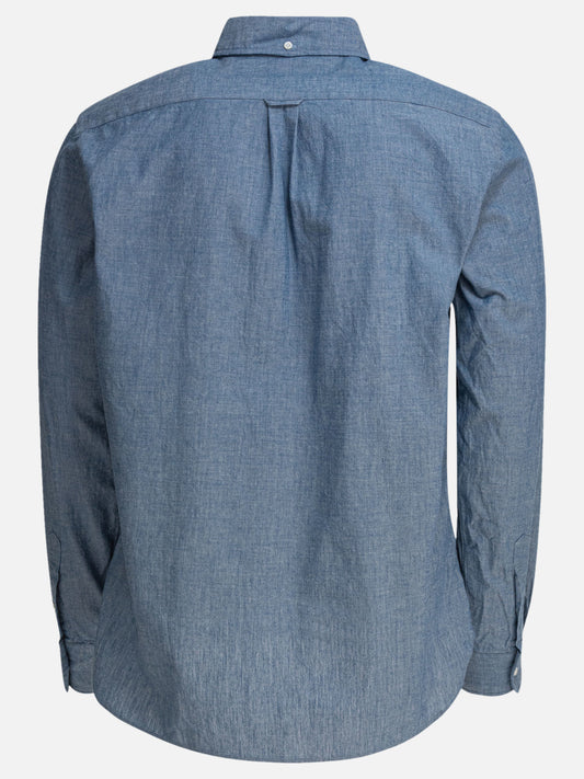 Casual shirts Solid colour  Light blue - Beams Plus Men | PDP | VIETTI Online Store | 2
