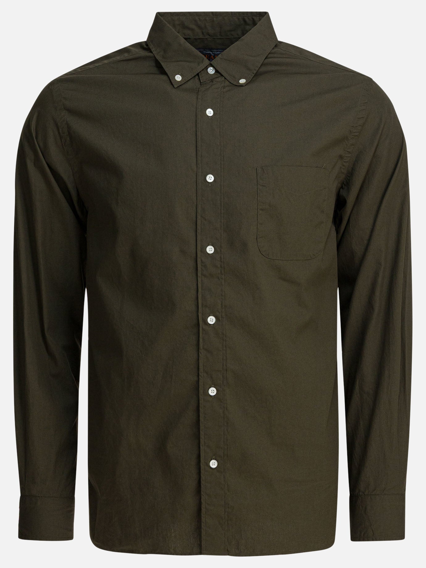 Casual shirts Solid colour  Green - Beams Plus Men | PDP | VIETTI Online Store | thumbnail