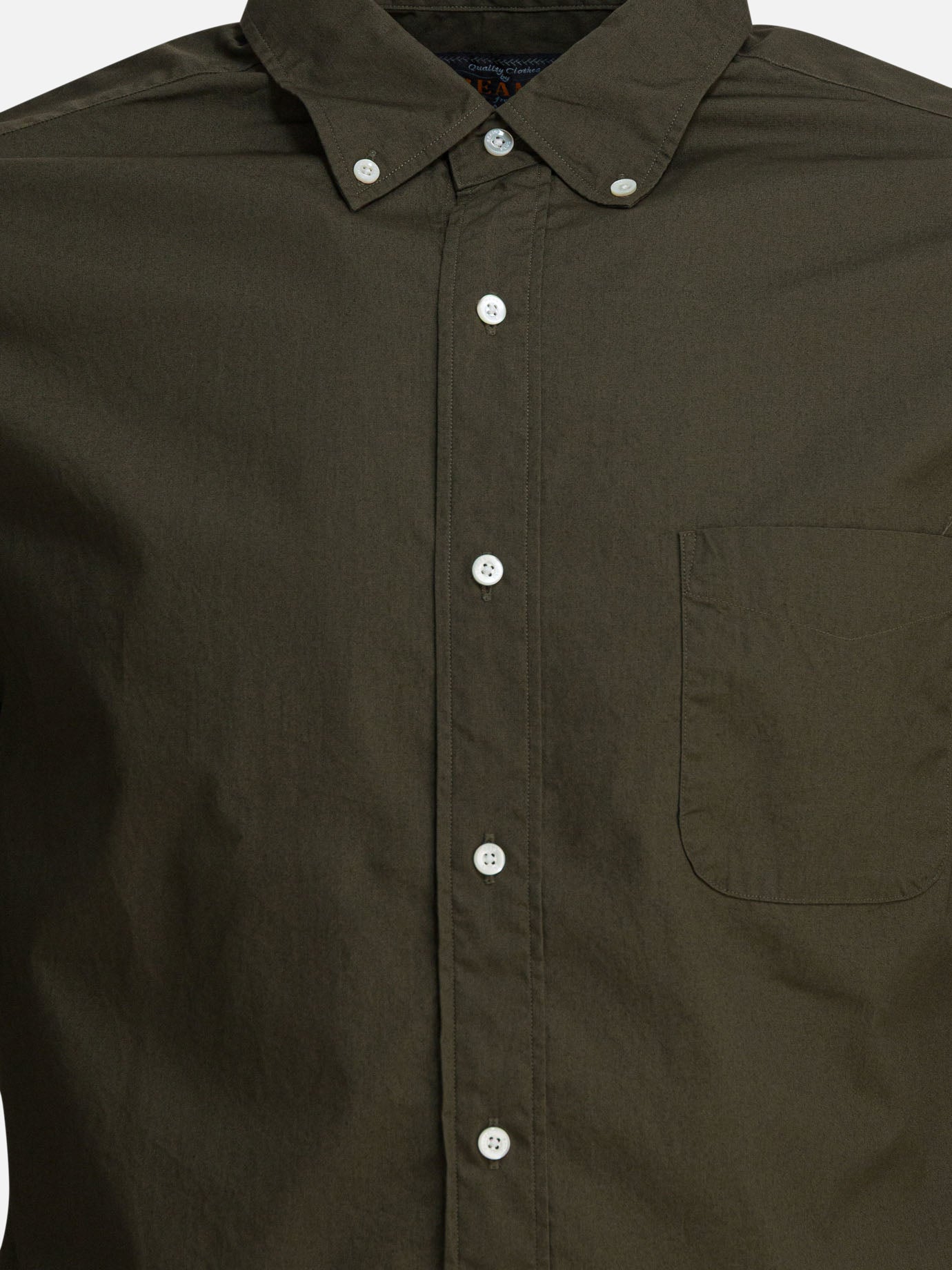 Casual shirts Solid colour  Green - Beams Plus Men | PDP | VIETTI Online Store | Zoom-Modal_3
