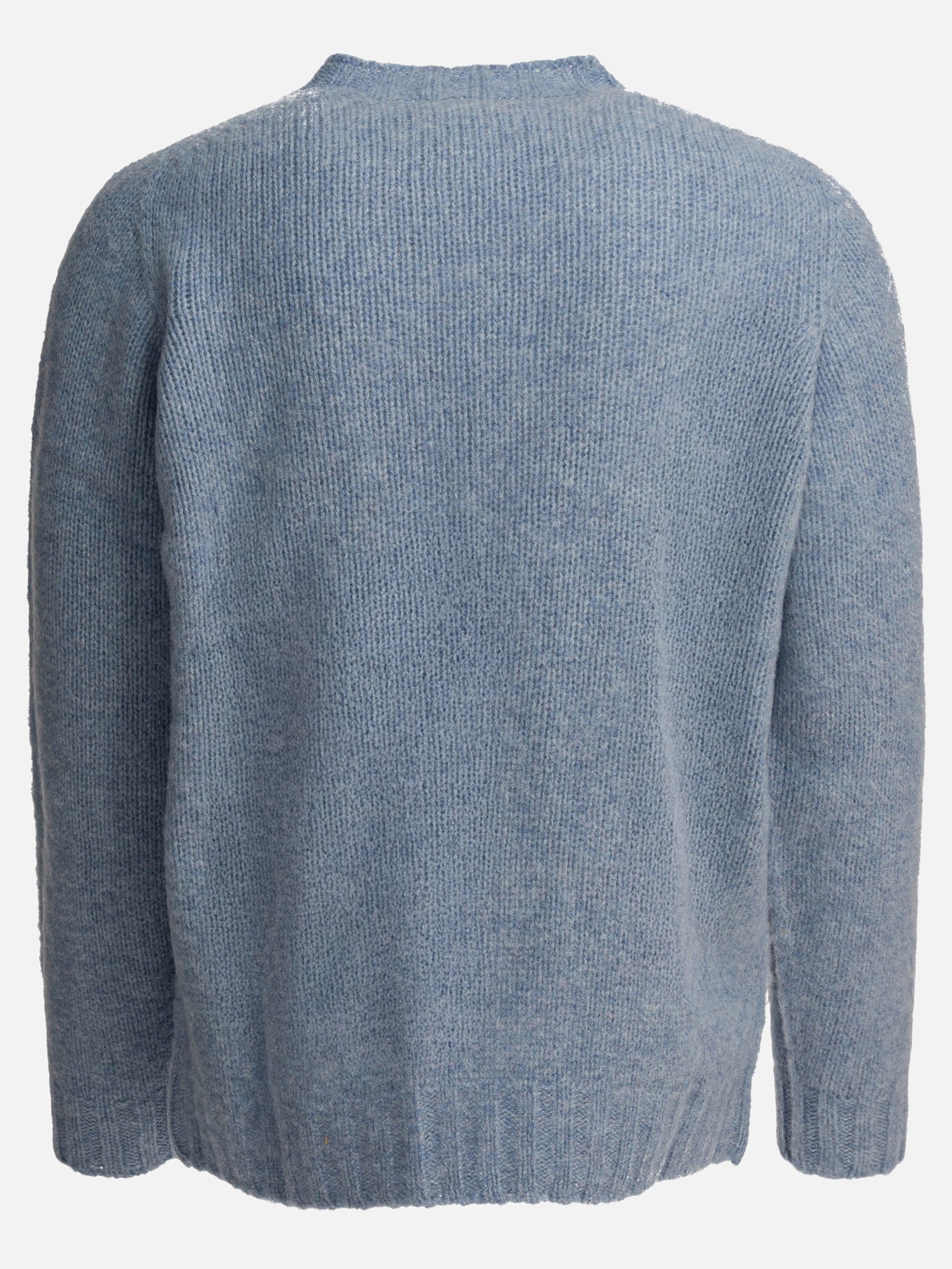 Crewneck sweaters Solid colour  Light blue - Beams Plus Men | PDP | VIETTI Online Store | Zoom-Modal_2
