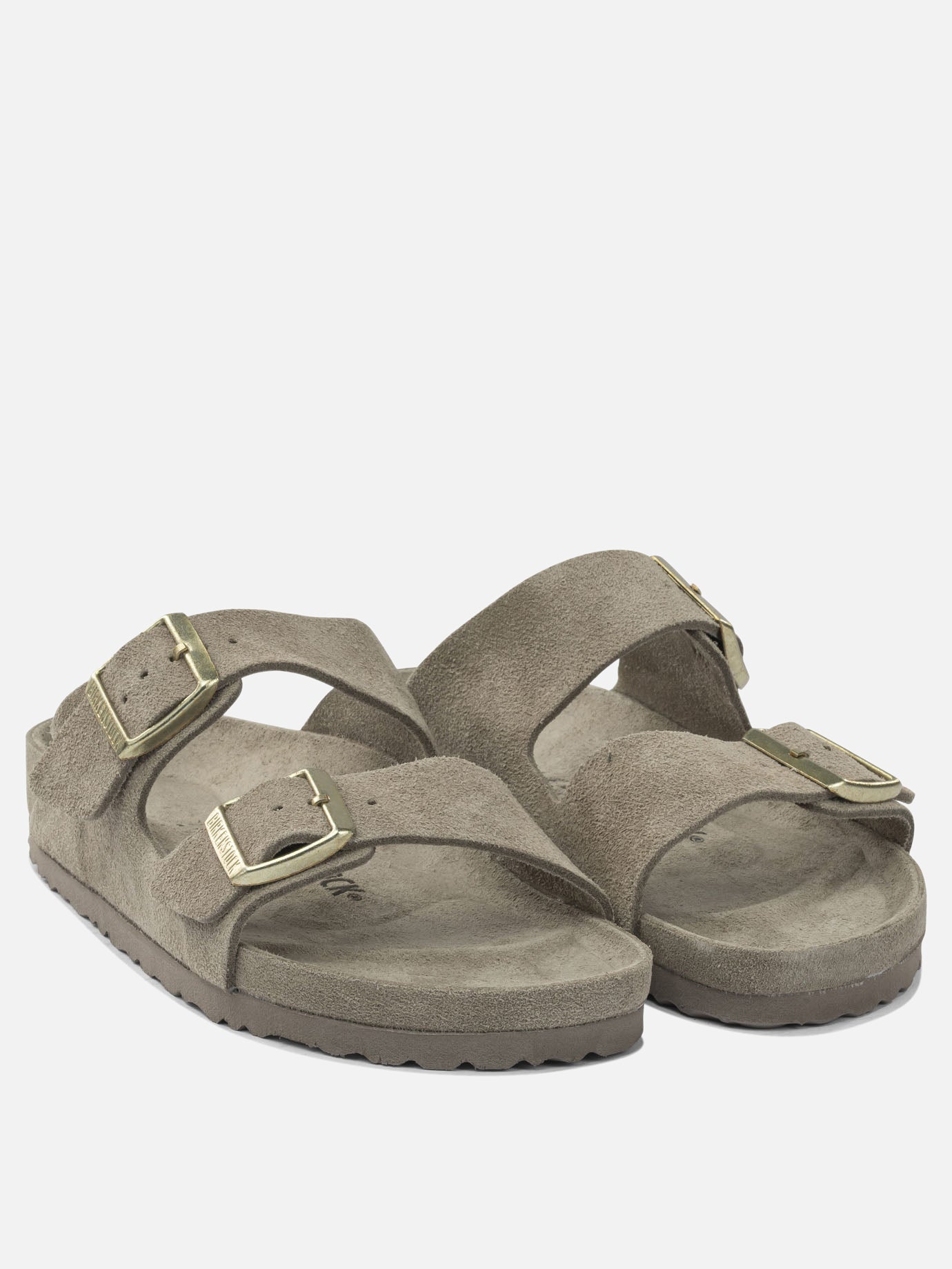 Flat sandals 100% leather - 100% rubber  Grey - Birkenstock Women | PDP | VIETTI Online Store | Zoom-Modal_4
