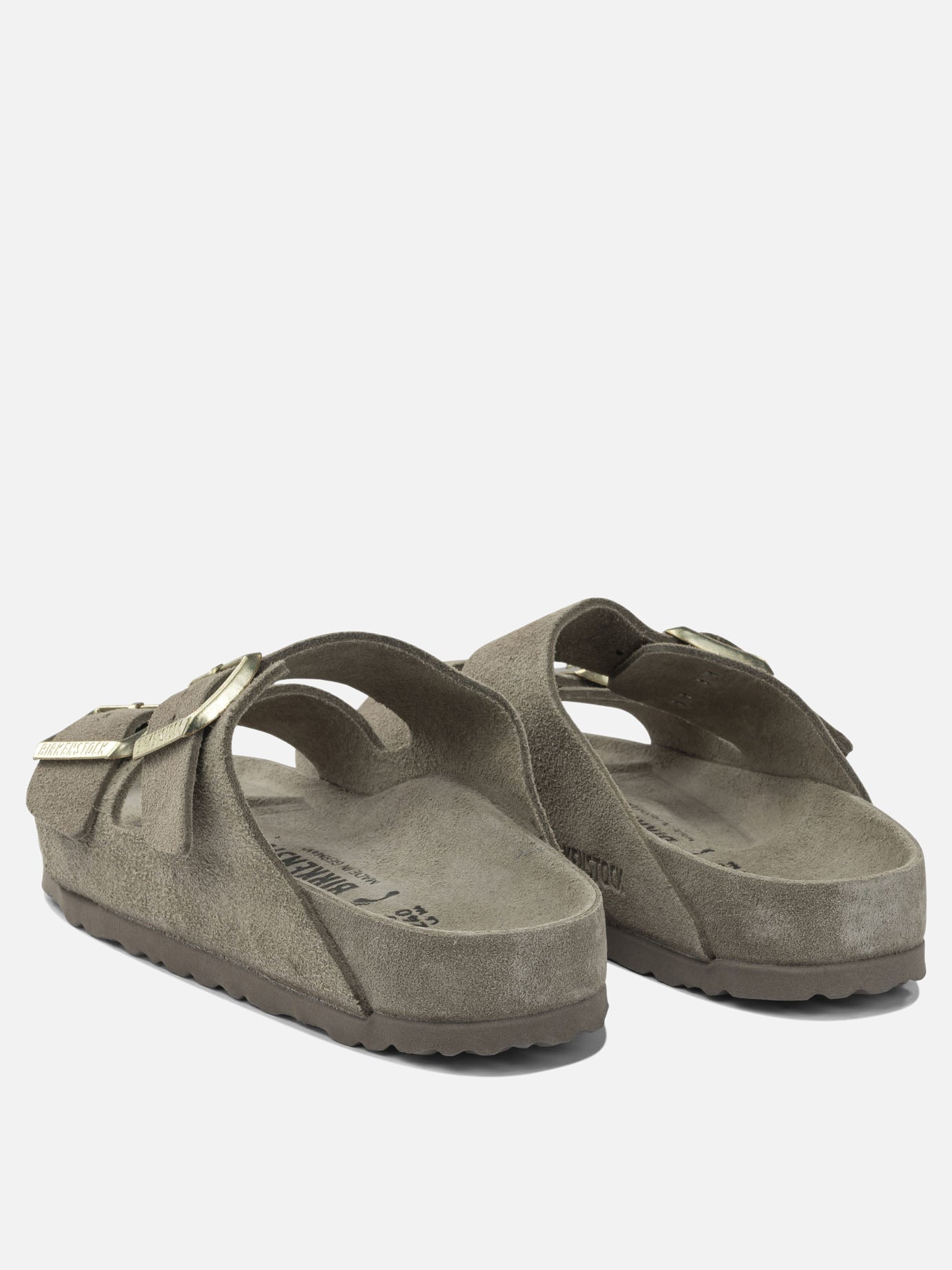 Flat sandals 100% leather - 100% rubber  Grey - Birkenstock Women | PDP | VIETTI Online Store | Zoom-Modal_7
