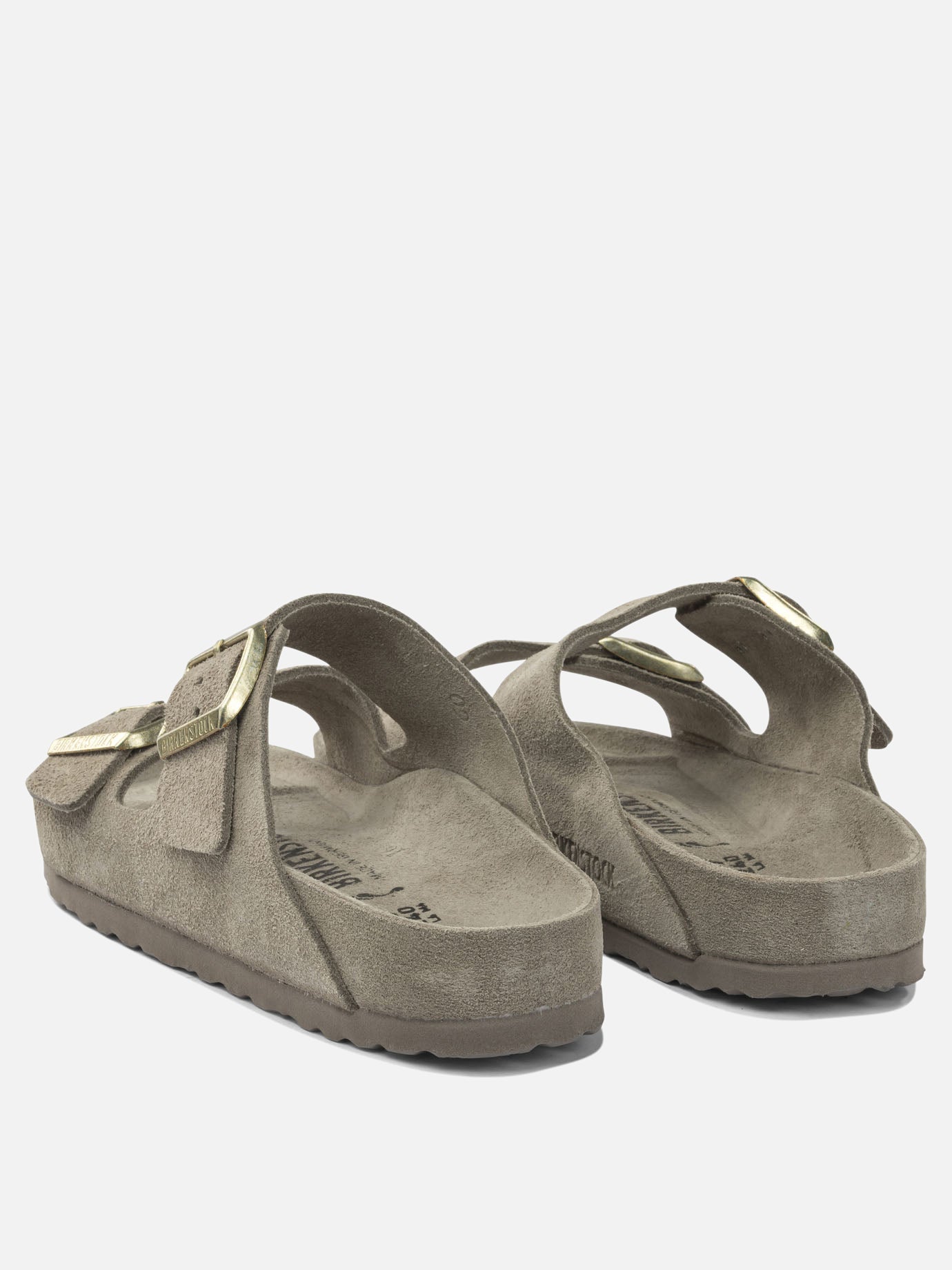 Flat sandals 100% leather - 100% rubber  Grey - Birkenstock Women | PDP | VIETTI Online Store | thumbnail_8