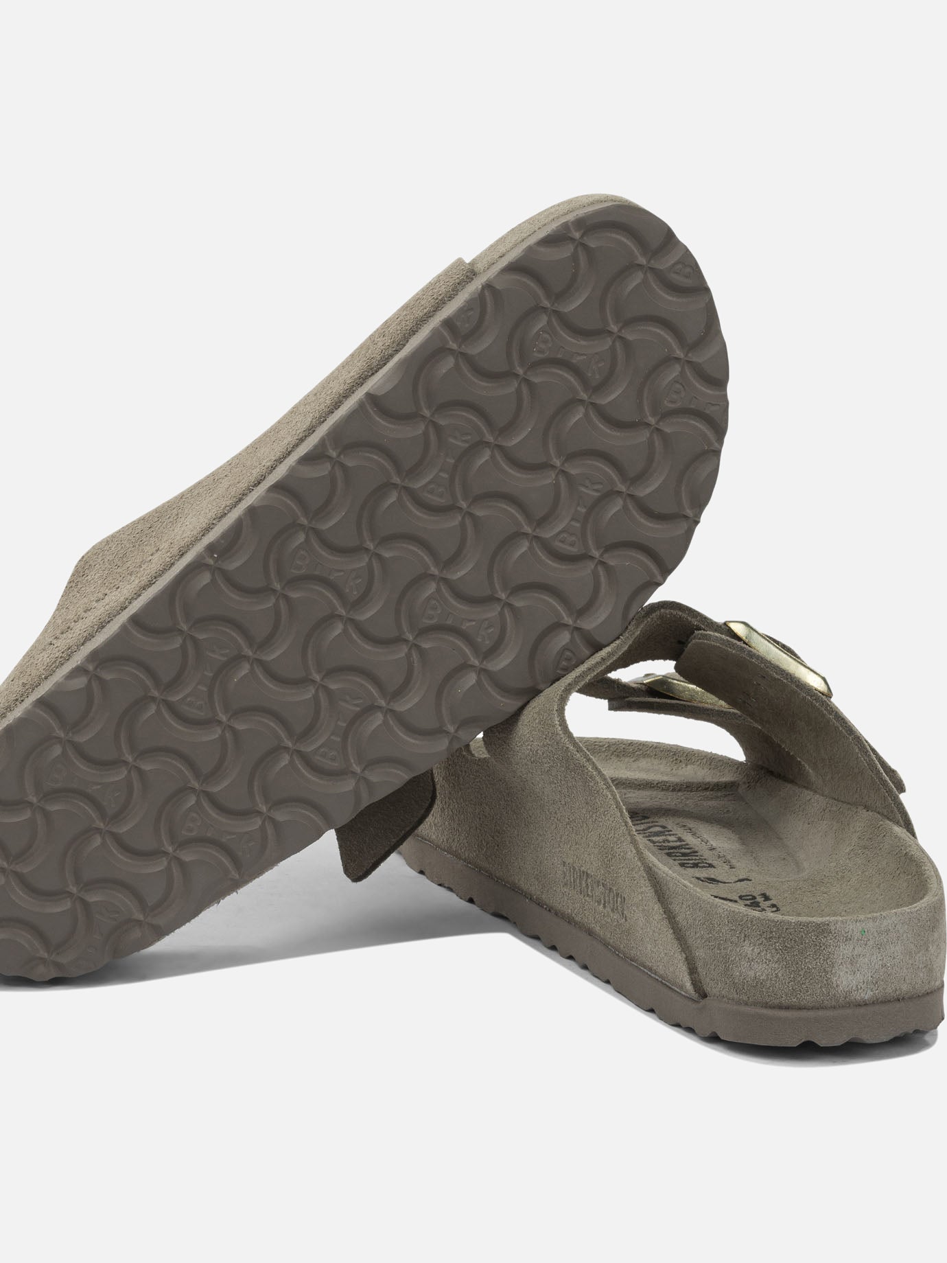 Flat sandals 100% leather - 100% rubber  Grey - Birkenstock Women | PDP | VIETTI Online Store | Zoom-Modal_9
