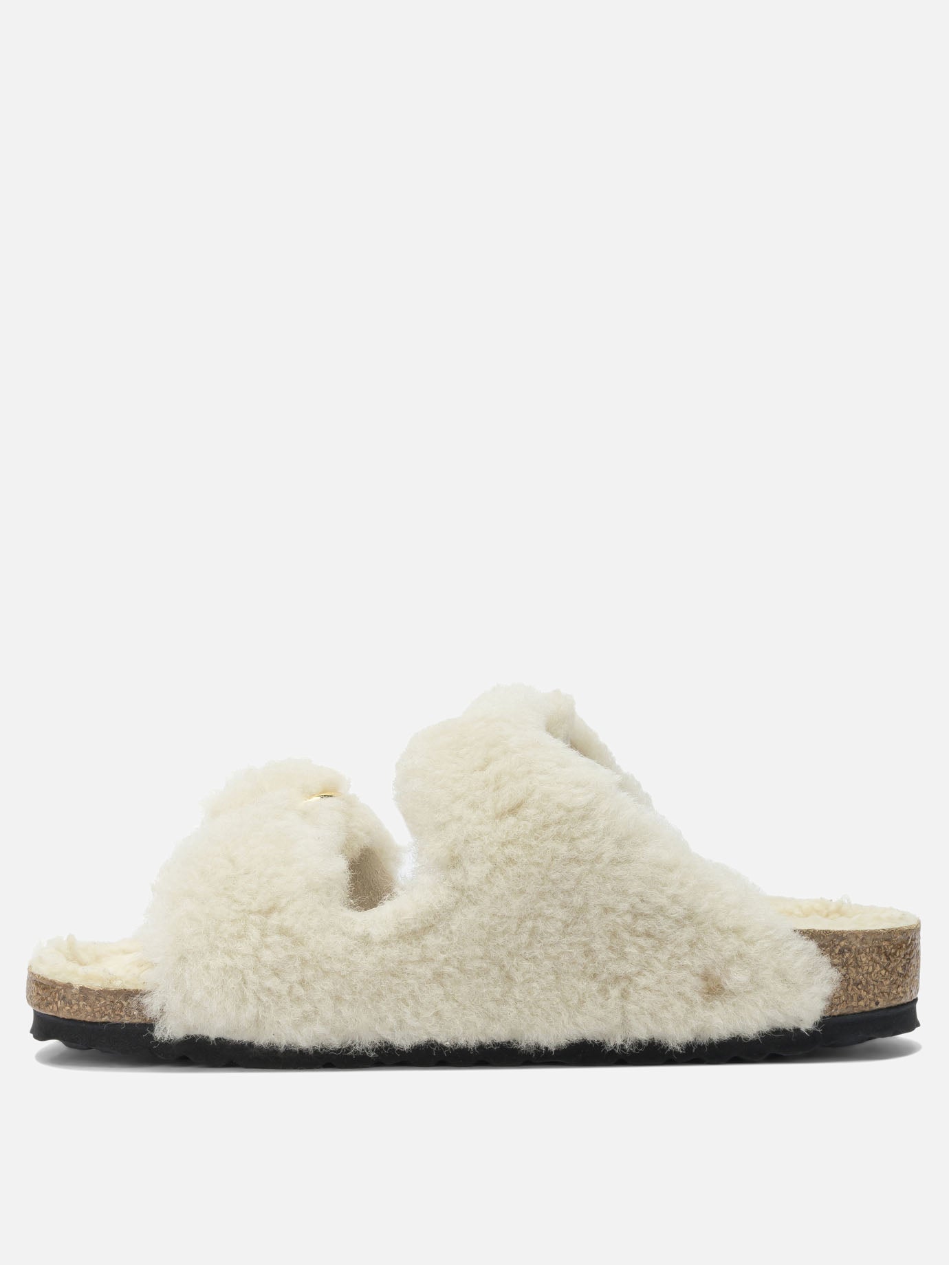 Flat sandals 100% leather - 100% rubber  White - Birkenstock Women | PDP | VIETTI Online Store | thumbnail_3