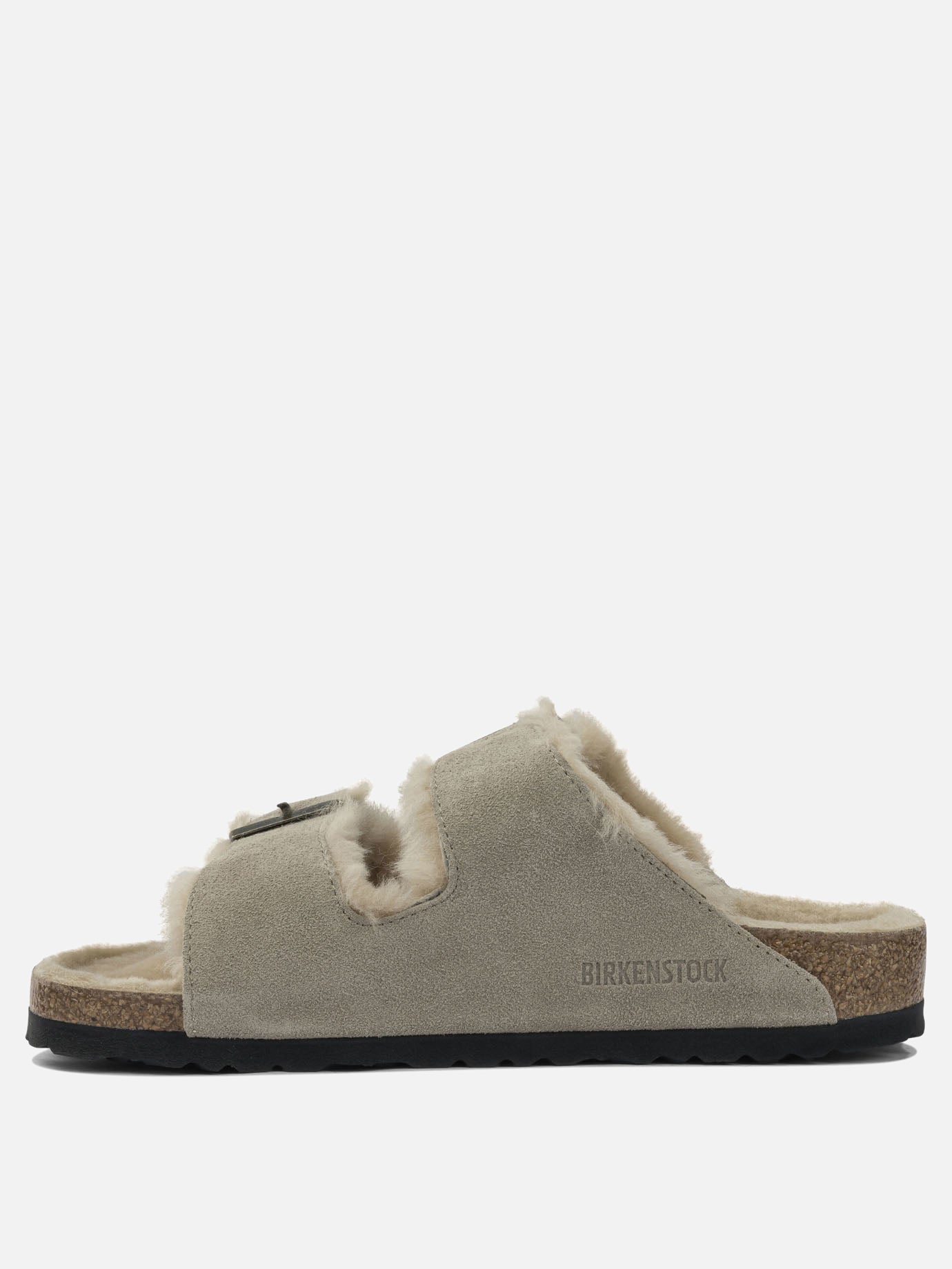 Flat sandals 100% leather  Grey - Birkenstock Women | PDP | VIETTI Online Store | Zoom-Modal_3
