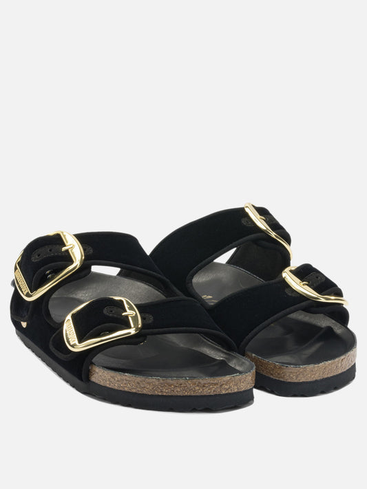 Flat sandals 100% leather  Black - Birkenstock Women | VIETTI Online Store | 2
