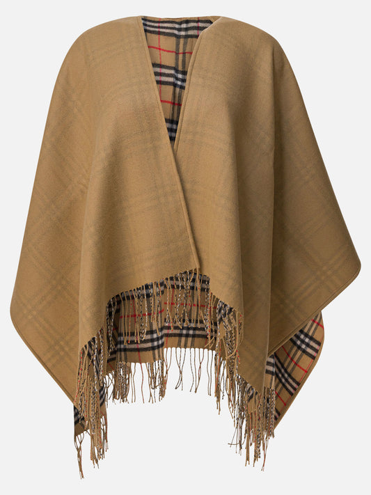 Capes Check  Beige - Burberry Women | PDP | VIETTI Online Store 

