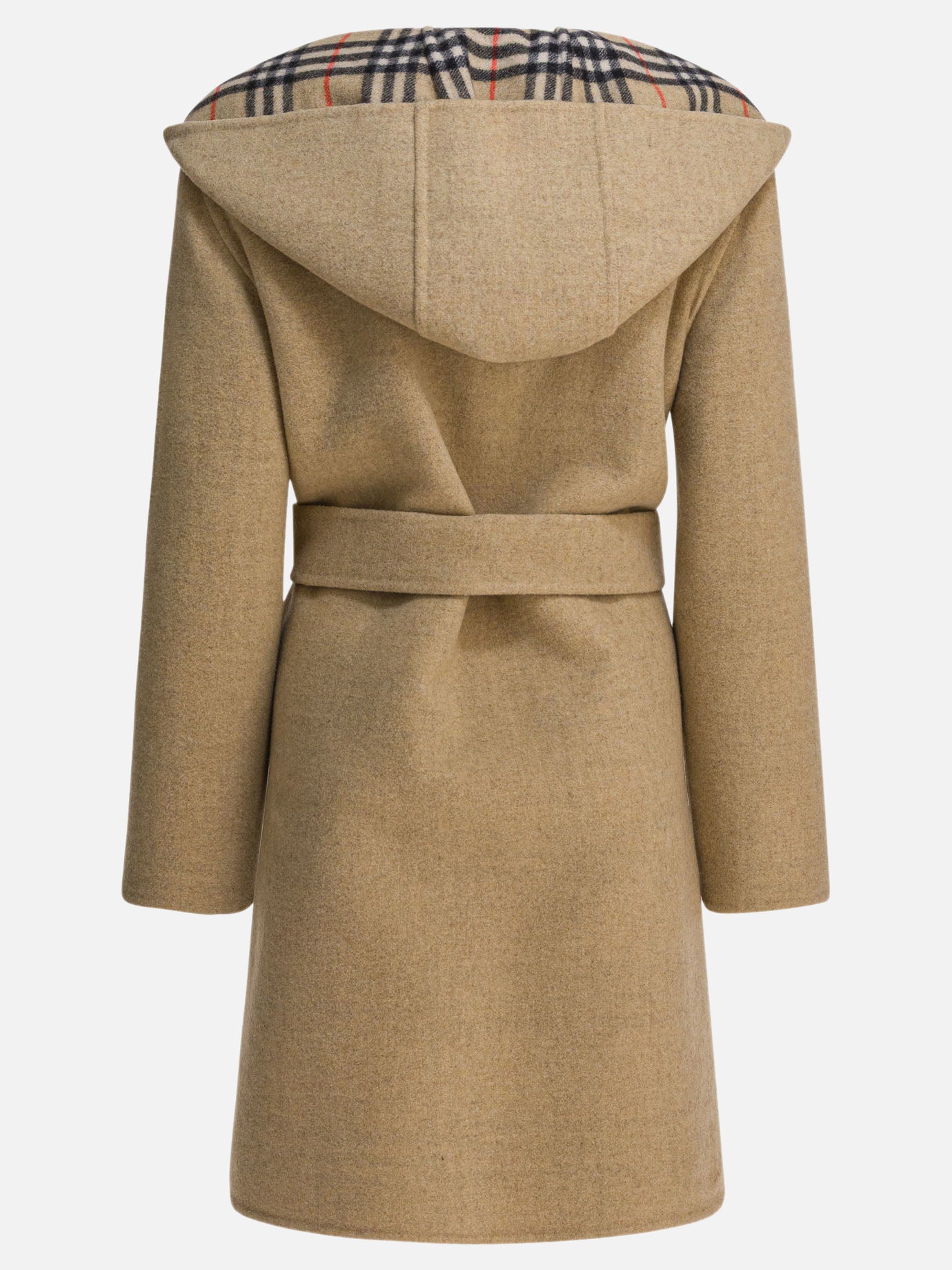 Long coats Check  Beige - Burberry Women | PDP | VIETTI Online Store | thumbnail_3