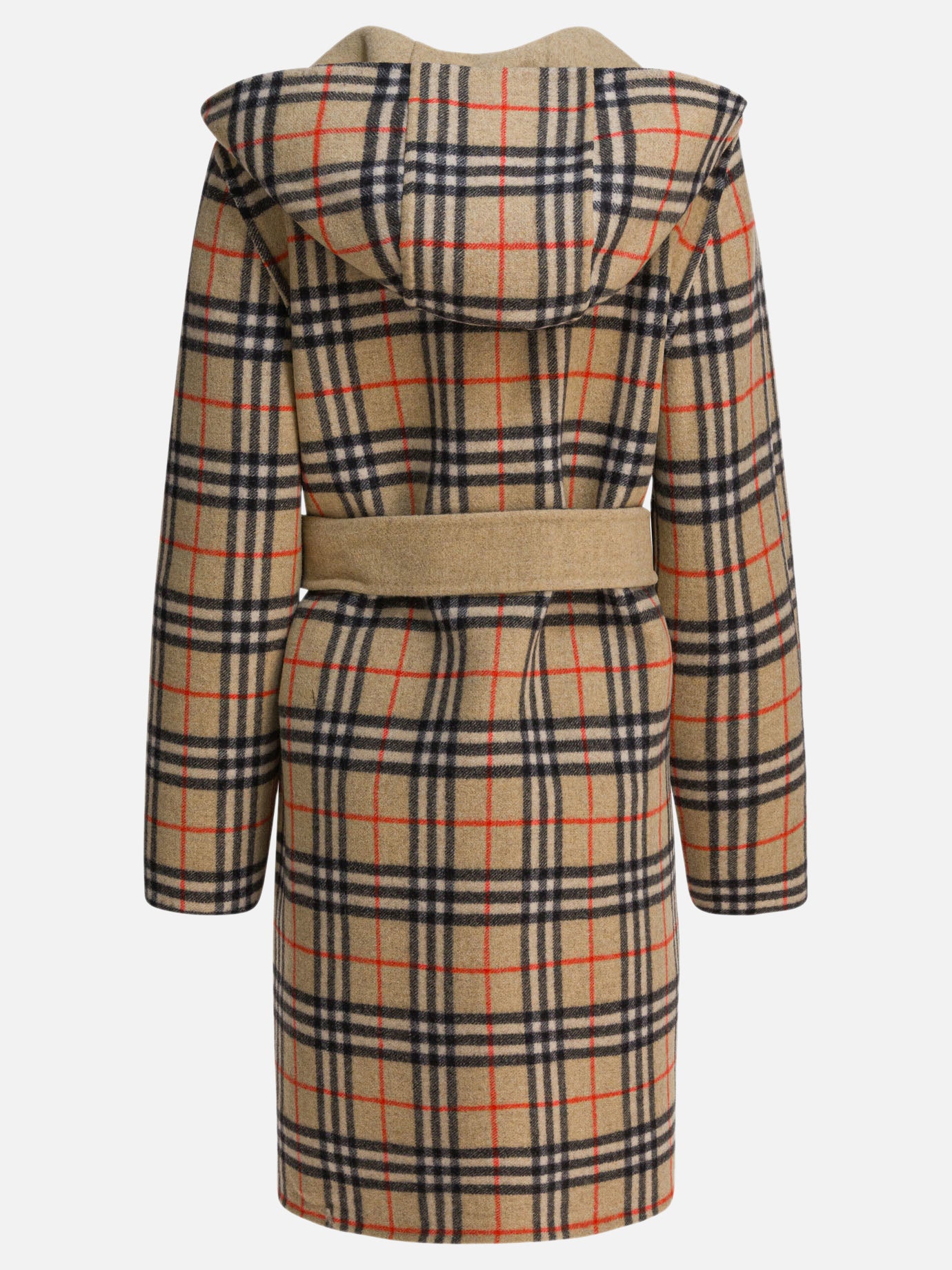 Long coats Check  Beige - Burberry Women | PDP | VIETTI Online Store | thumbnail_4