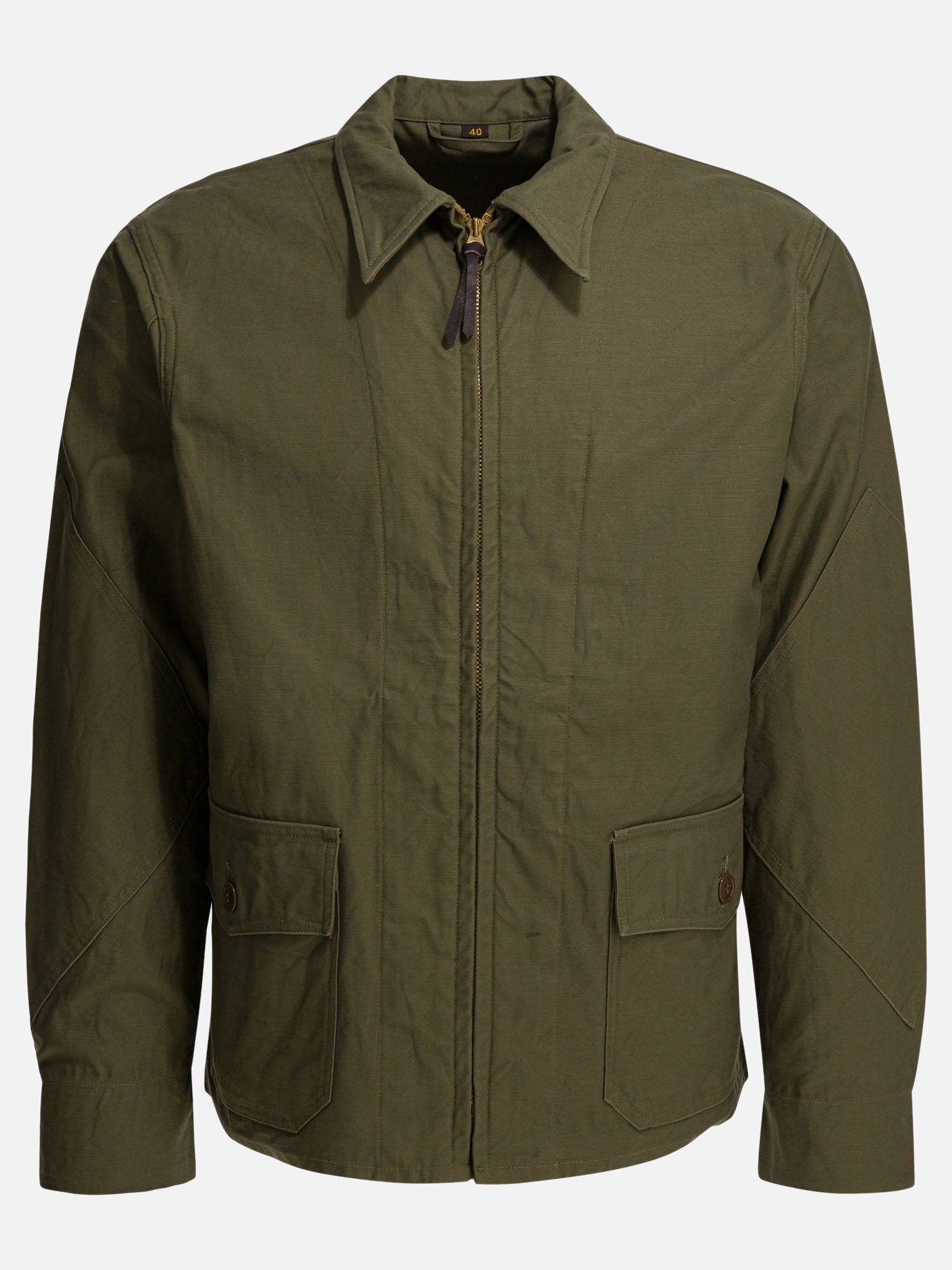 Quilted & Utility Jackets Solid colour  Green - Buzz Rickson's Men | PDP | VIETTI Online Store | thumbnail