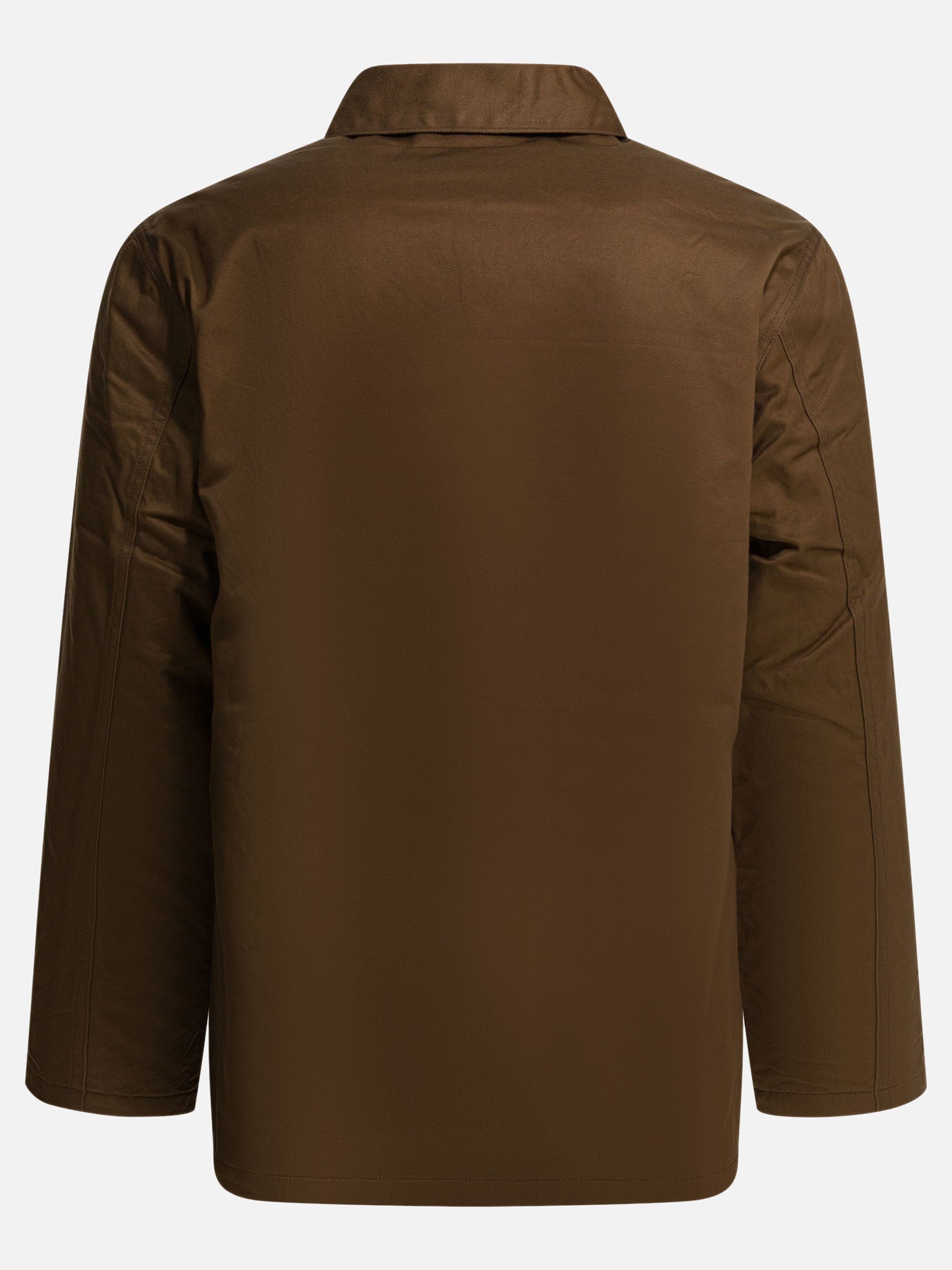 Overshirt jackets Solid colour  Brown - Buzz Rickson's Men | PDP | VIETTI Online Store | Zoom-Modal_2

