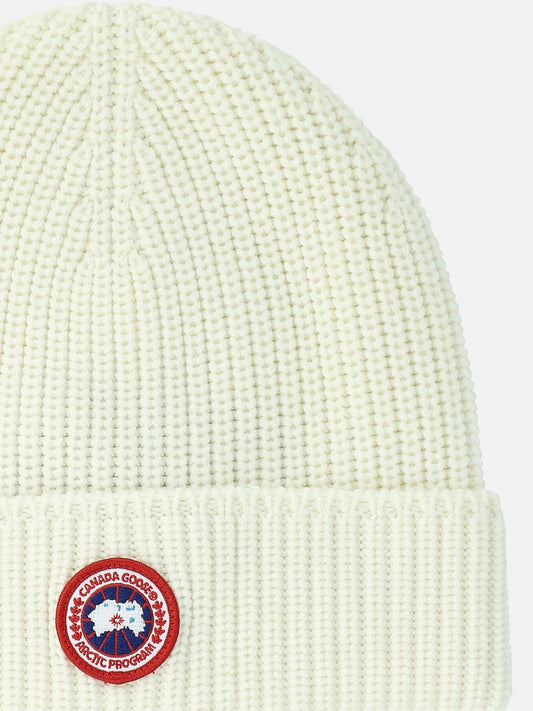 Beanies 100% wool  Beige - Canada Goose Men | PLP | VIETTI Online Store | 2
