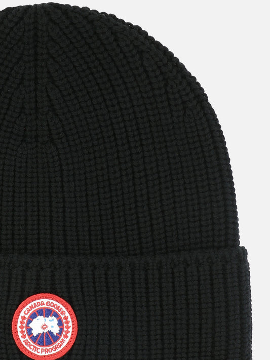 Beanies 100% wool  Black - Canada Goose Men | PLP | VIETTI Online Store | 2
