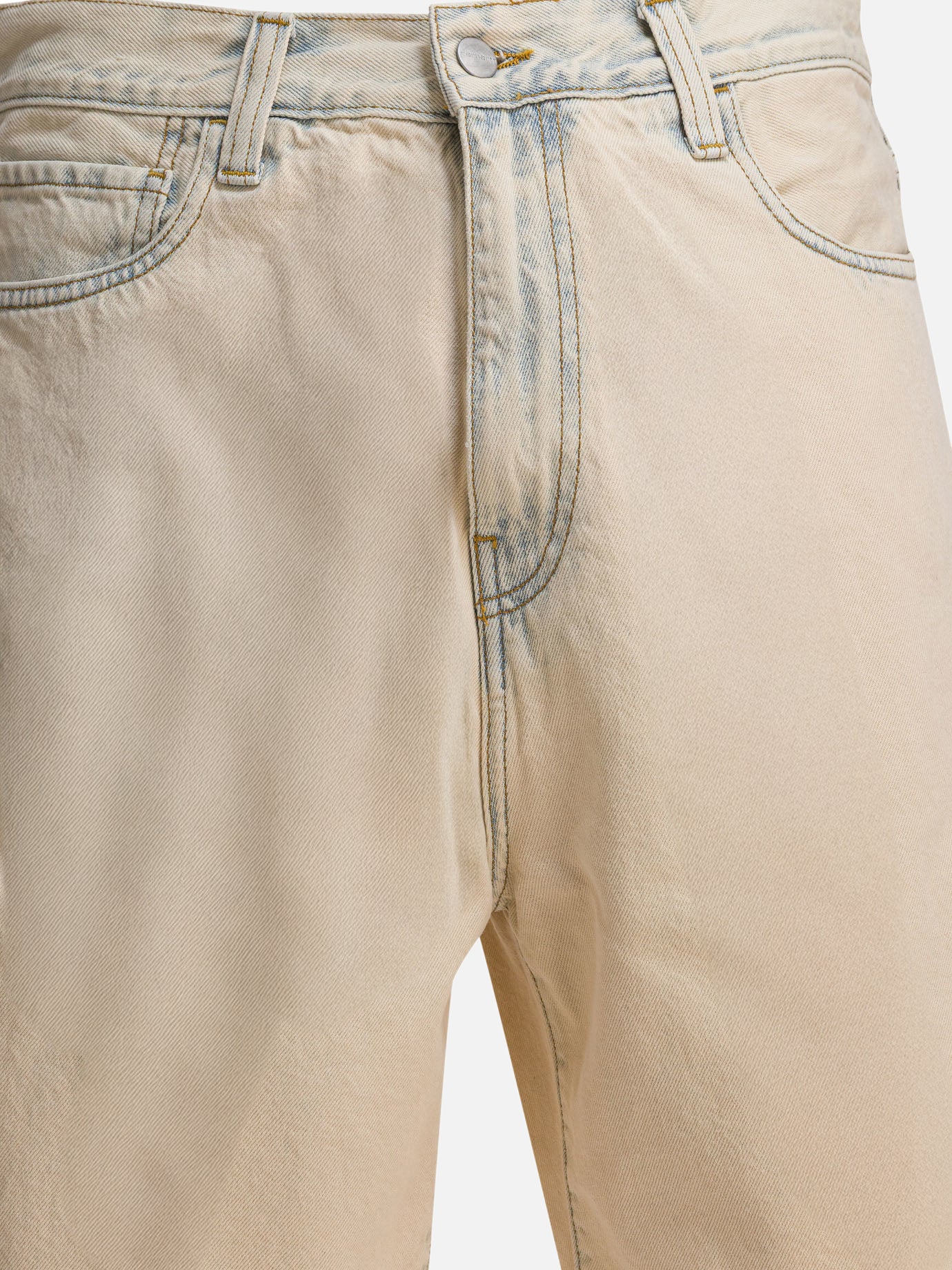 Five pockets shorts Denim  Beige - Carhartt WIP Men | PDP | VIETTI Online Store | Zoom-Modal_3
