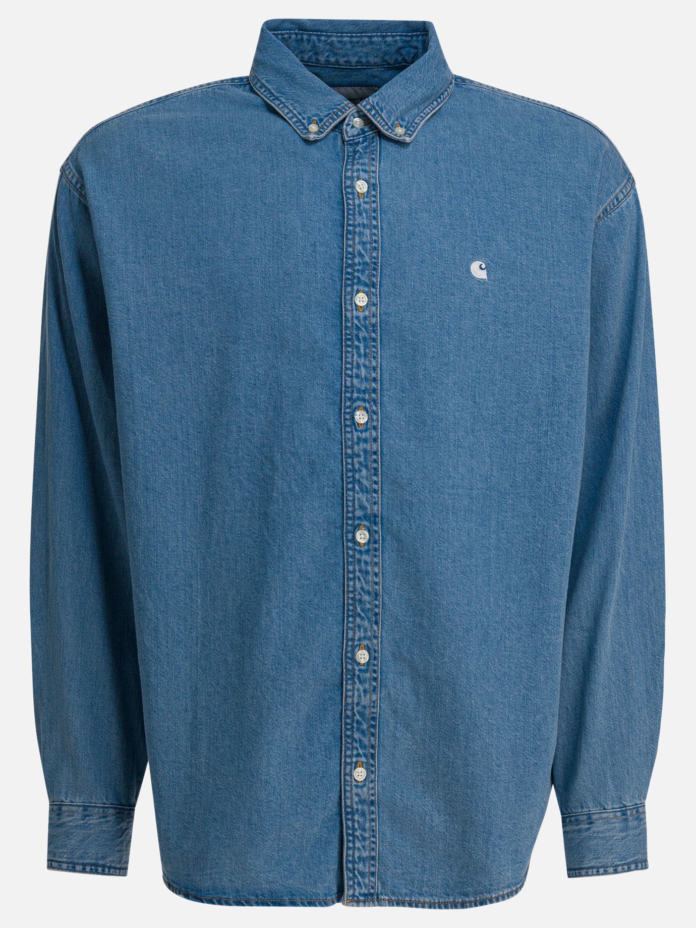 Casual shirts Logo  Blue - Carhartt WIP Men | PDP | VIETTI Online Store | thumbnail