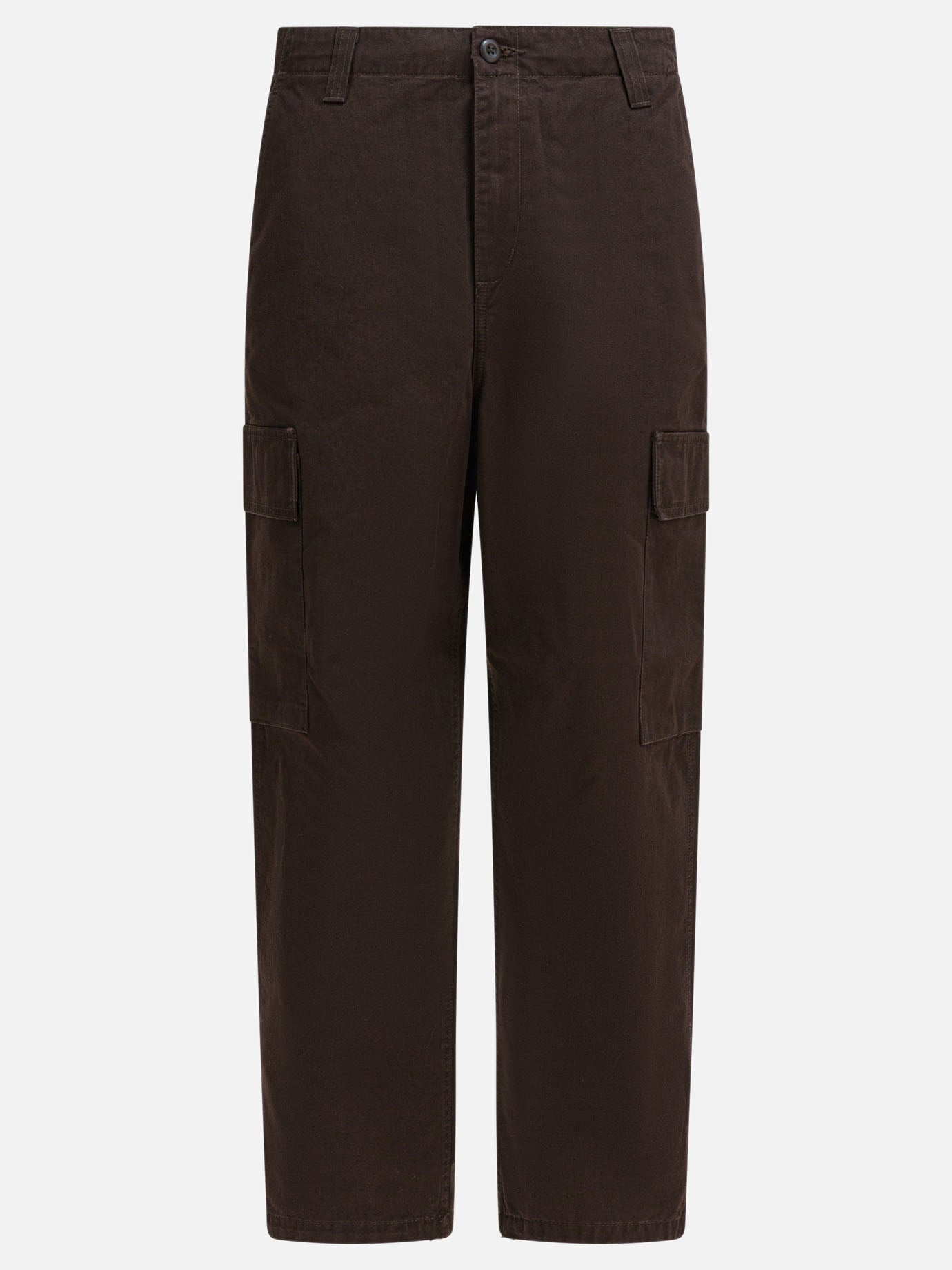 Cargo & parachute trousers Solid colour  Brown - Carhartt WIP Men | PDP | VIETTI Online Store | thumbnail