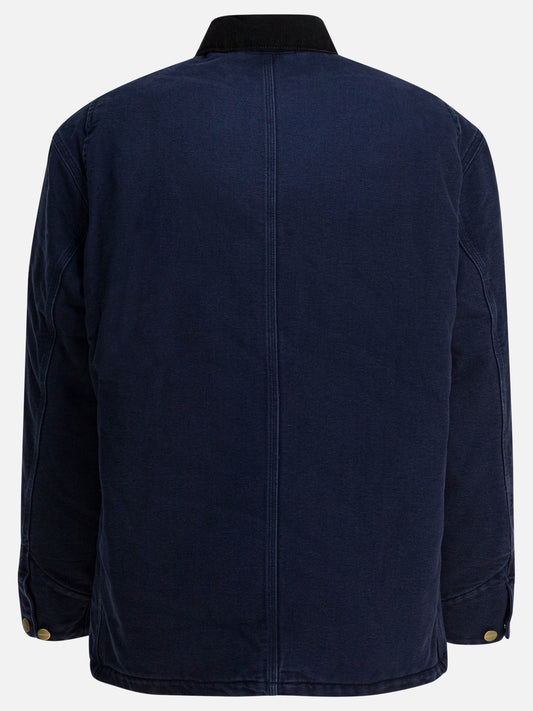 Short coats Logo  Blue - Carhartt WIP Men | PLP | VIETTI Online Store | 2
