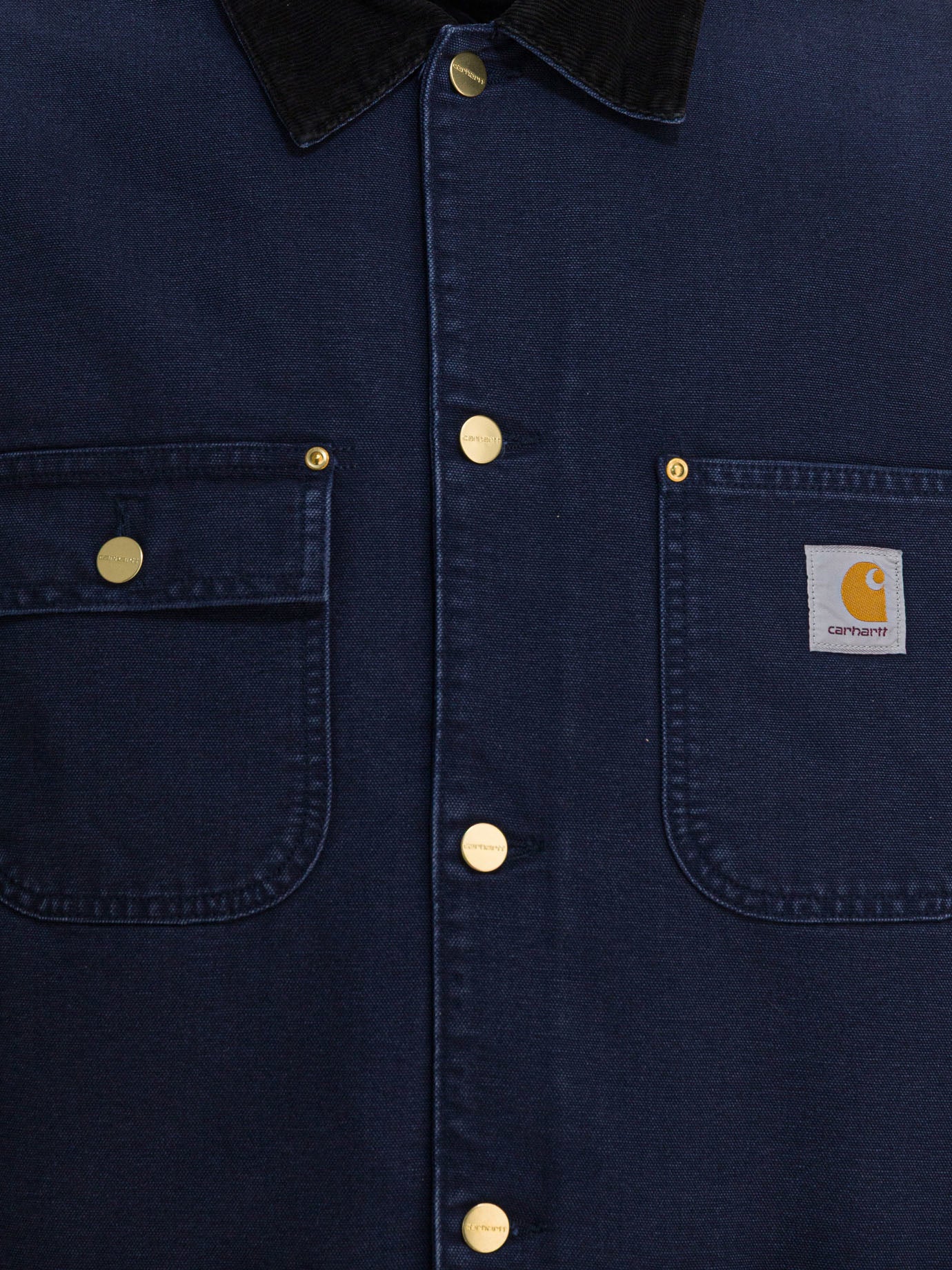 Short coats Logo  Blue - Carhartt WIP Men | PDP | VIETTI Online Store | Zoom-Modal_3

