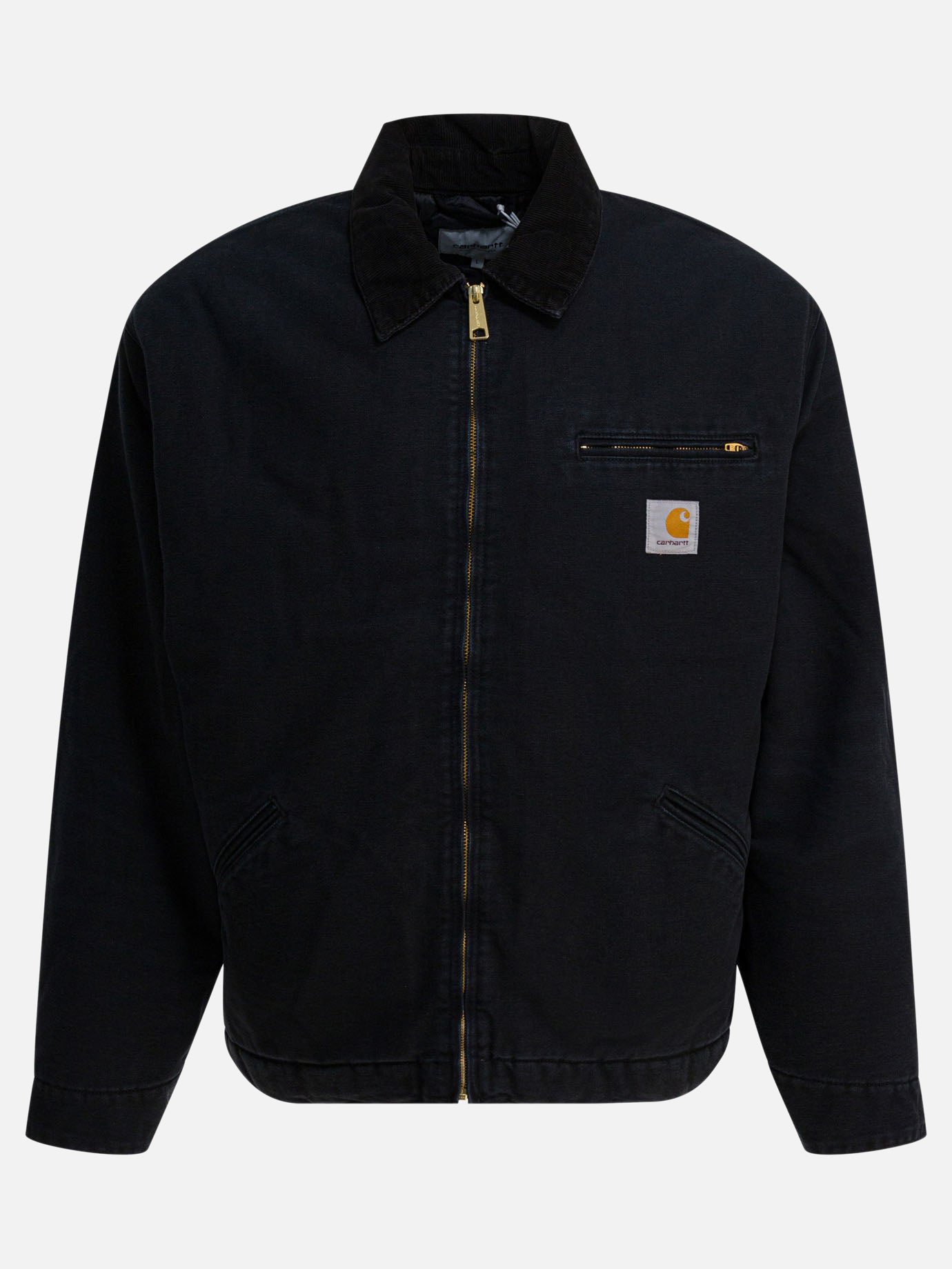 Quilted & Utility Jackets Logo  Black - Carhartt WIP Men | PDP | VIETTI Online Store | thumbnail