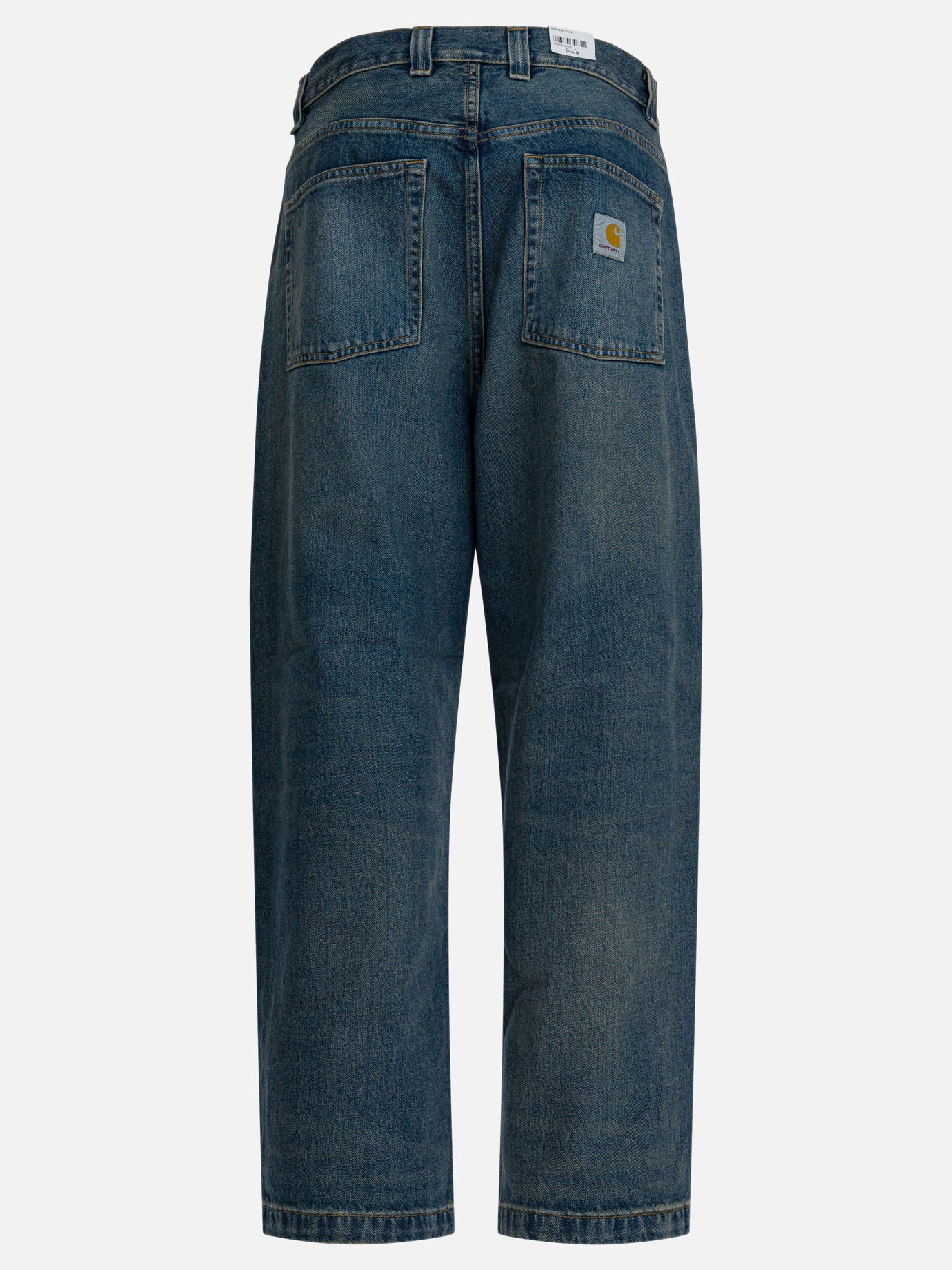 Wide-leg jeans Solid colour  Blue - Carhartt WIP Men | PDP | VIETTI Online Store | thumbnail_2