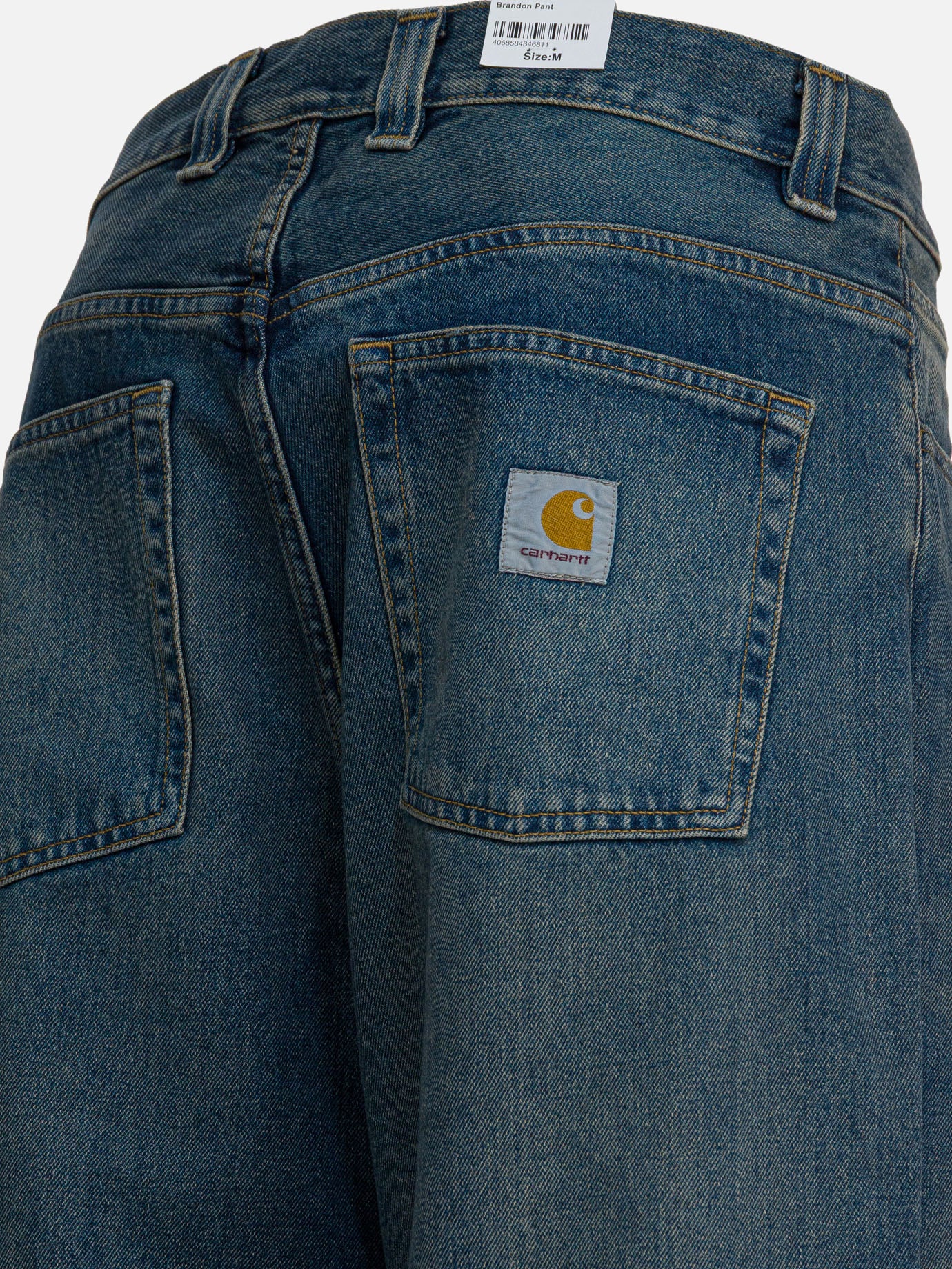 Wide-leg jeans Solid colour  Blue - Carhartt WIP Men | PDP | VIETTI Online Store | Zoom-Modal_4
