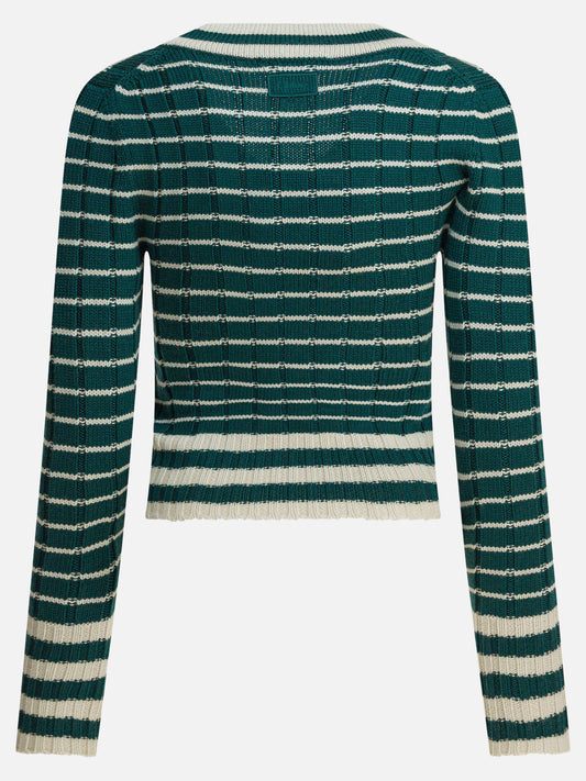 V neck sweaters Striped  Green - Chloé Women | PDP | VIETTI Online Store | 2

