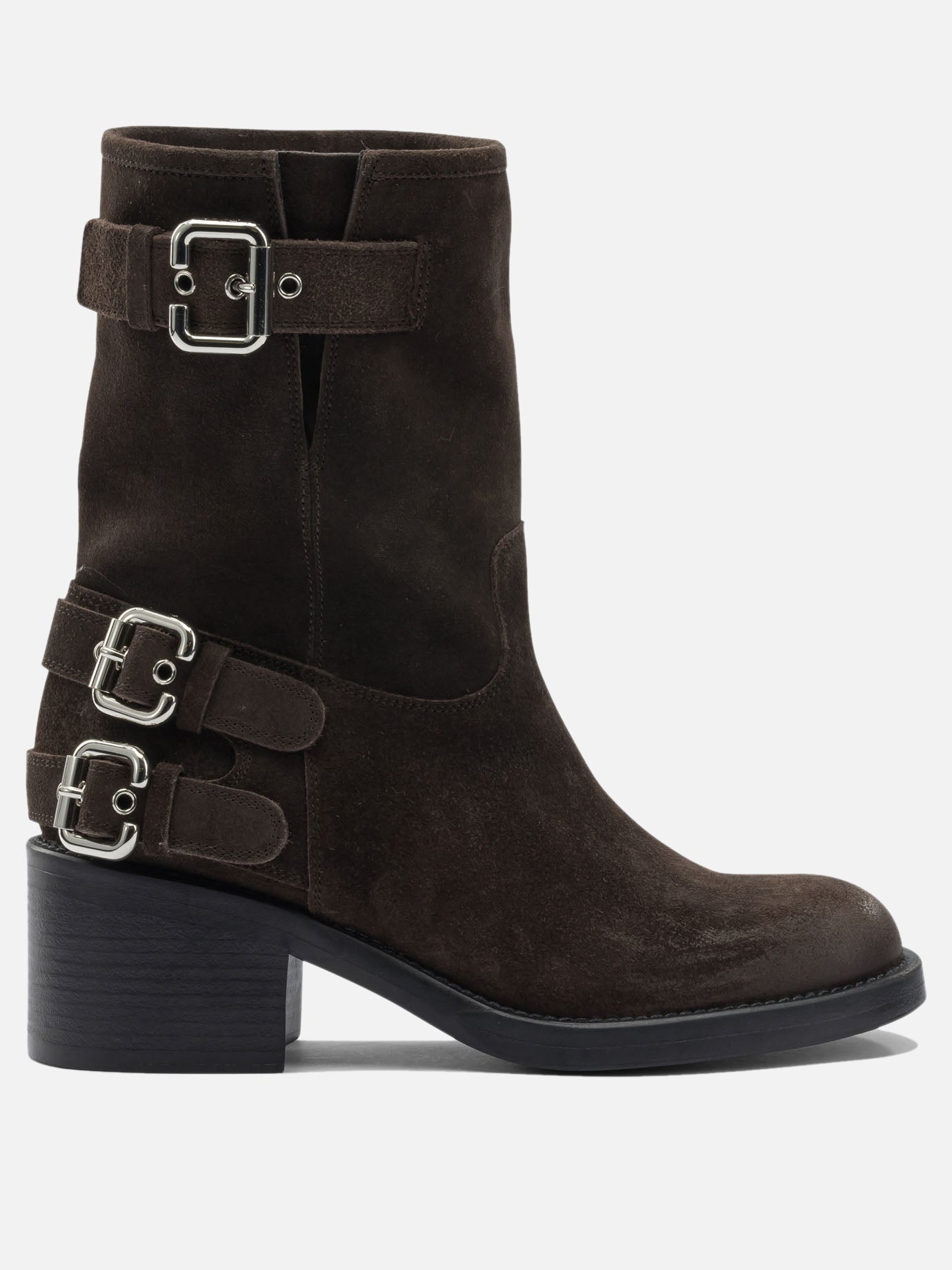 Pull-on boots 100% leather - 100% leather  Brown - Chloé Women | PDP | VIETTI Online Store | Zoom-Modal

