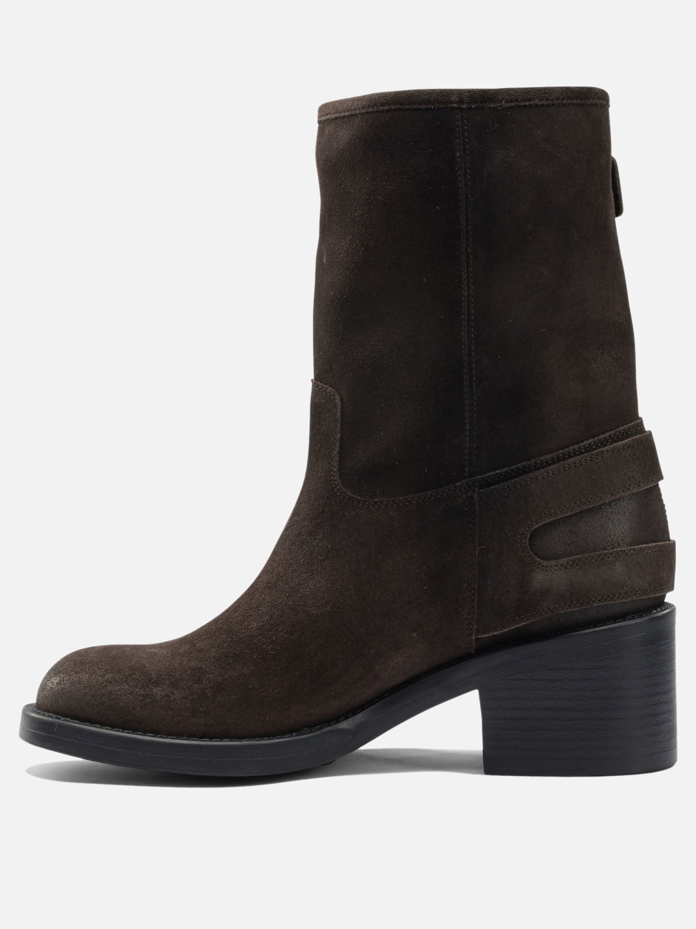 Pull-on boots 100% leather - 100% leather  Brown - Chloé Women | PDP | VIETTI Online Store | Zoom-Modal_3
